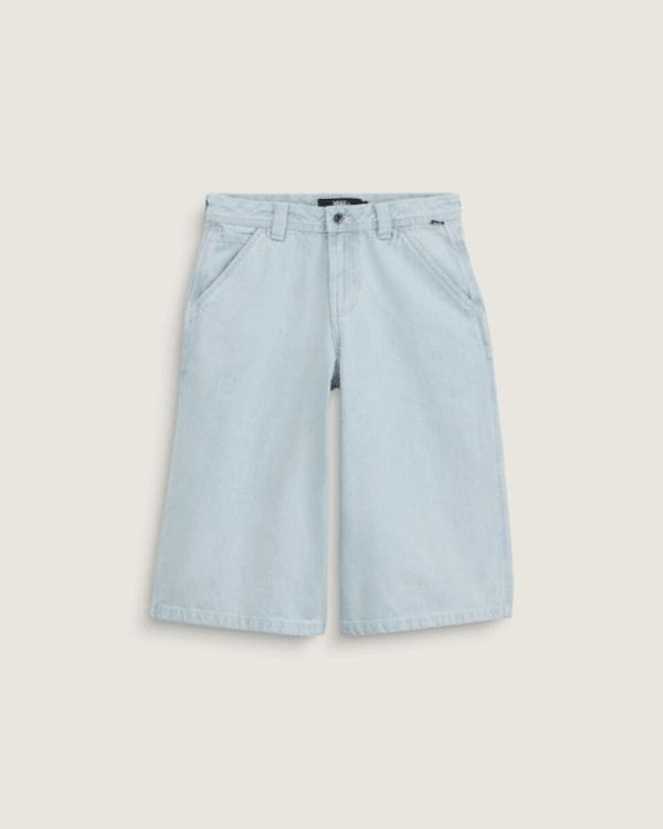 Check-5 Mid Rise XL Shorts in Ice Blue | Vans
