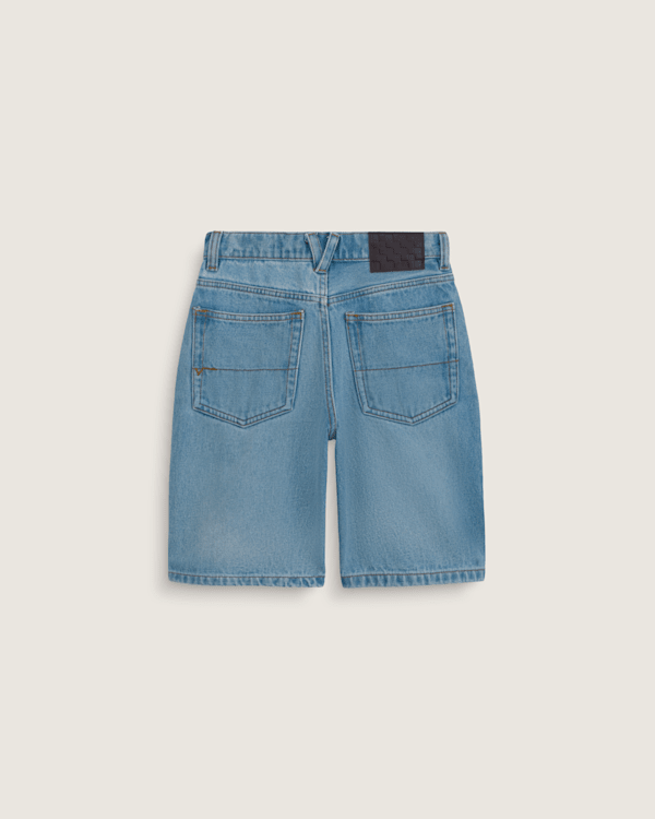 Kids Check-5 Baggy Denim Shorts