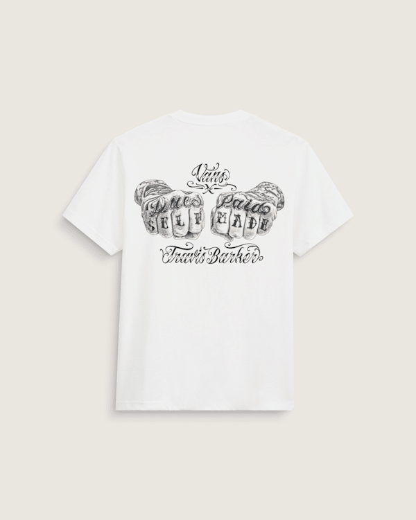 Vans X Travis Barker T-Shirt in White | Vans