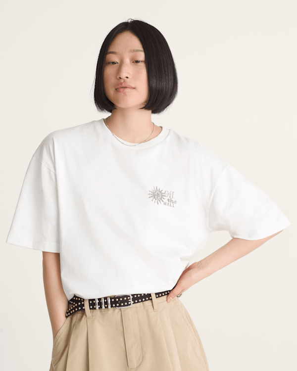 Dreams Spill T-Shirt in Marshmallow White | Vans