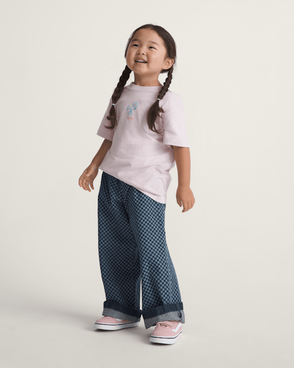 Little Kids Eunice Elastic Denim Pants