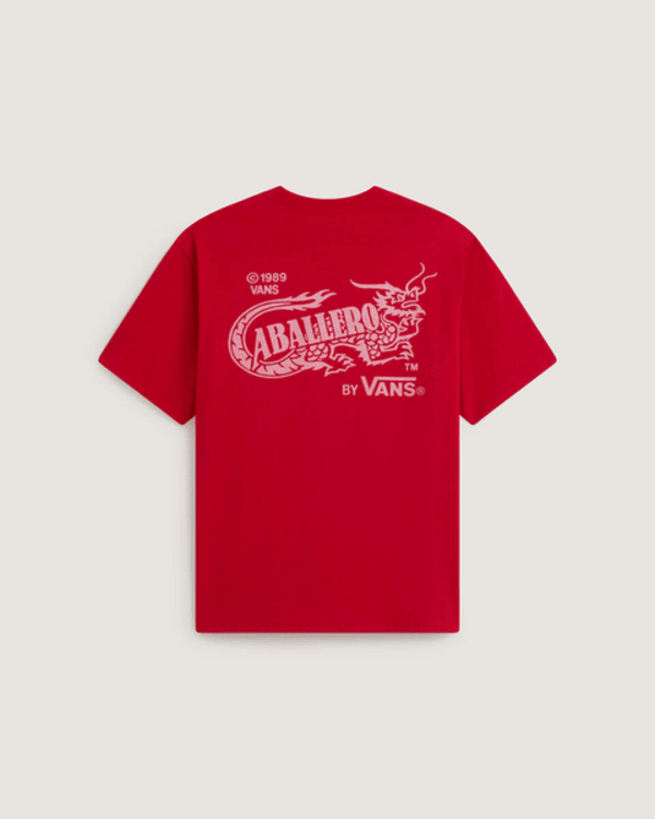 VANS × The BONEZ Limited Tee Caballero T-Shirt in Racing Red | Vans