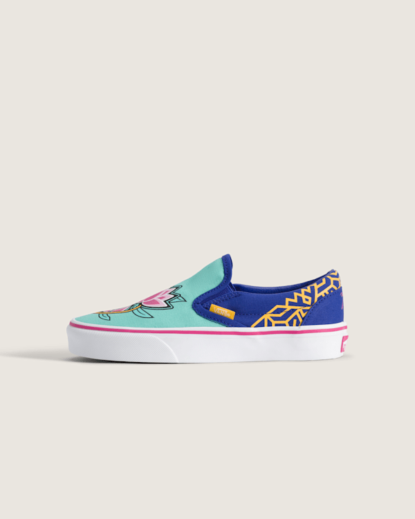 KPop Demon Hunters x Vans Big Kids Classic Slip-On Shoe