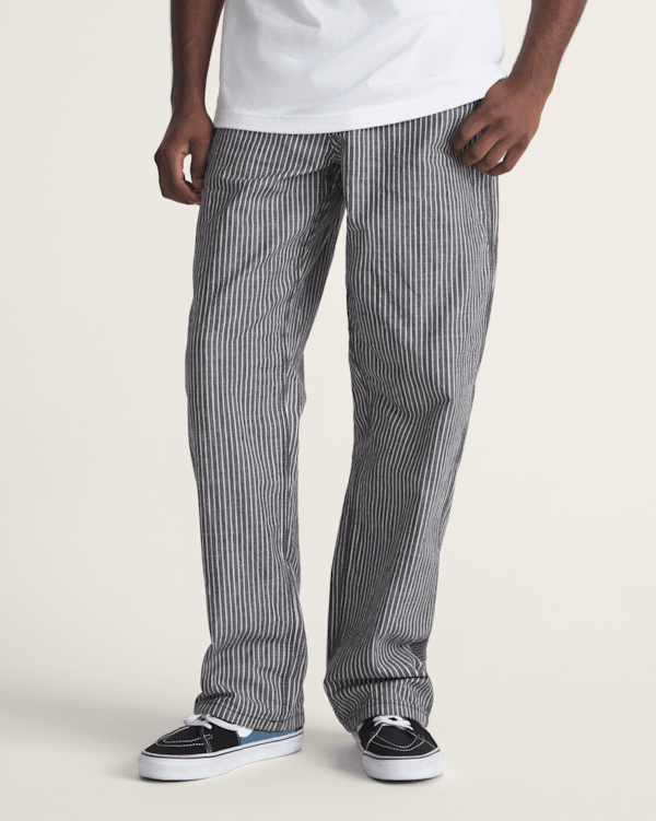Chore Loose Stripe Denim Pants