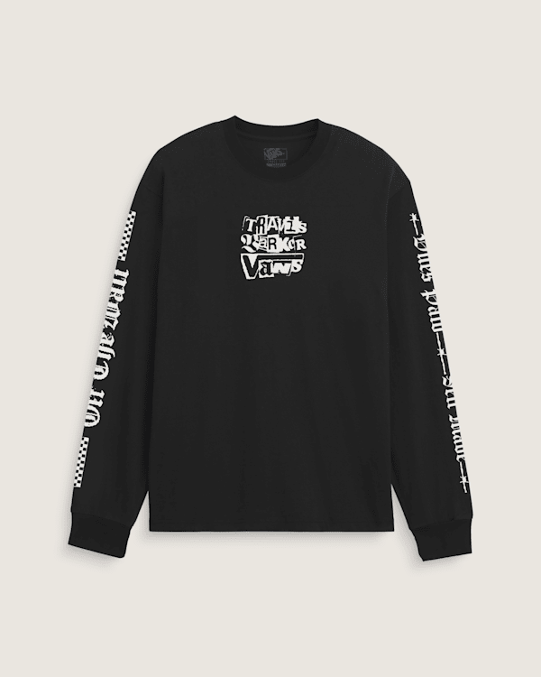 Vans X Travis Barker Long Sleeve T-Shirt in Black | Vans