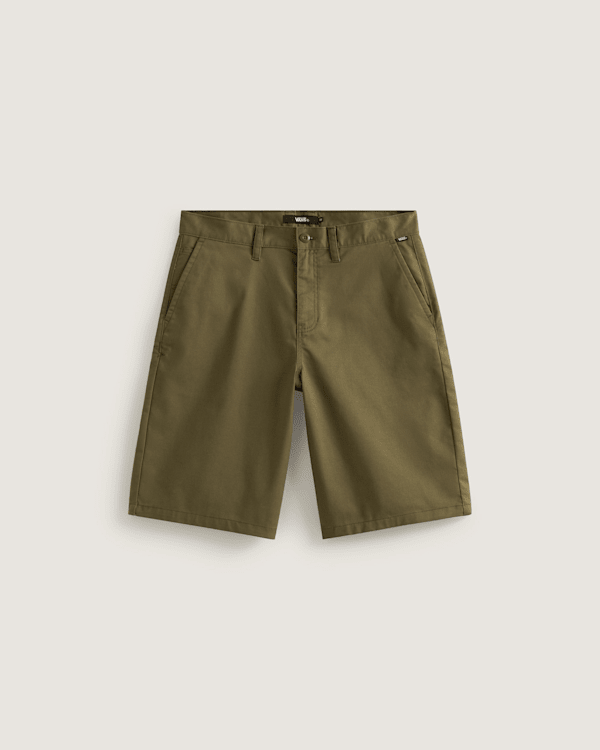 Authentic Chino Loose Shorts in Mossy Olive Green | Vans