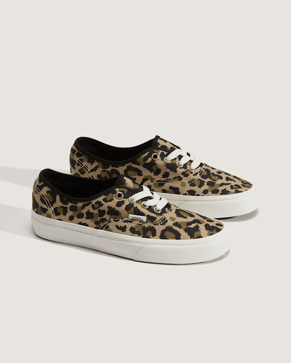 Authentic Shoe in Leopard Black / Incense Tan | Vans