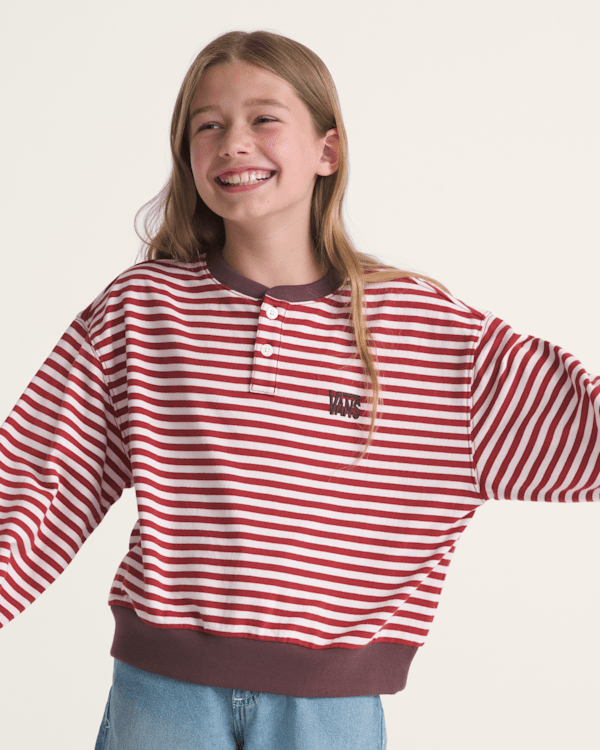 Kids Molley Long Sleeve Henley