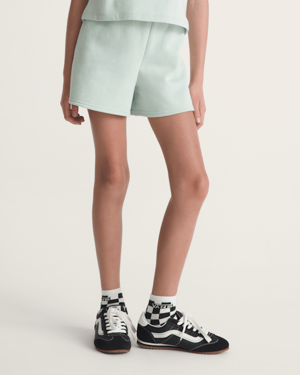 Kids Script Fleece Short