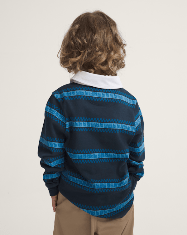 Little Kids V Rugby Long Sleeve Shirt