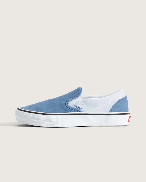 Men's Blue Slip On Sneakers