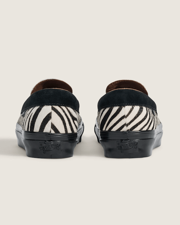 Premium Loafer in Zebra Black / White | Vans
