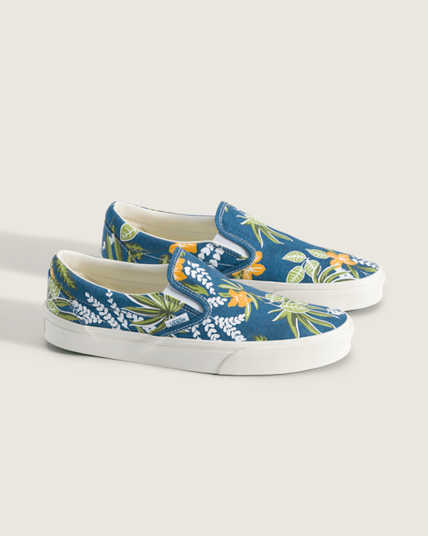 Classic Slip-On Shoe in Tropical Blue | Vans