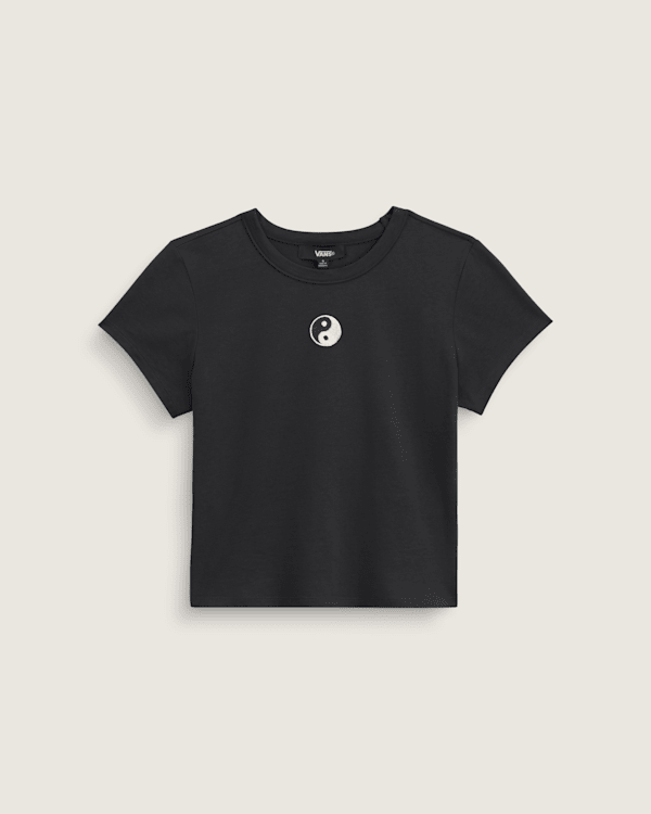 Embroidered Knit Shirt in Black | Vans