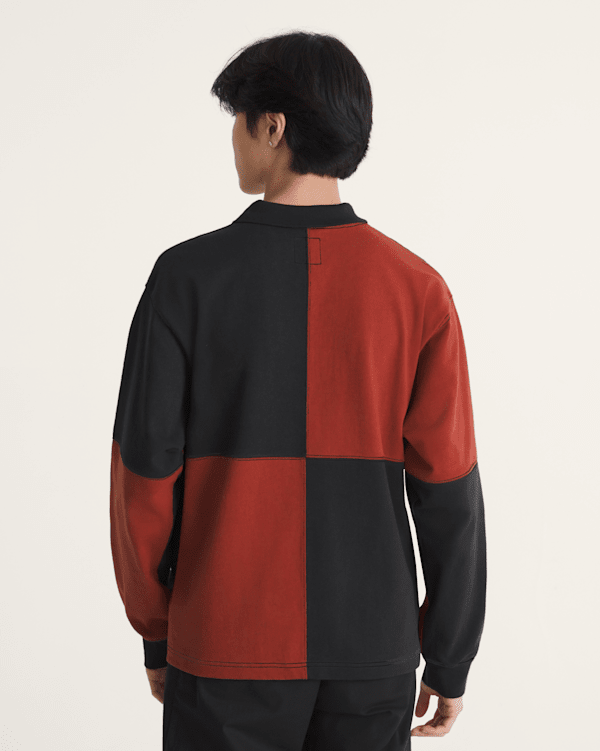 Check Rugby Knit