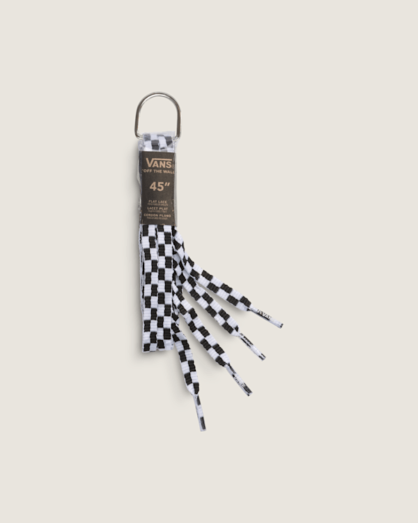 Checkerboard Vans Fat Shoe Laces