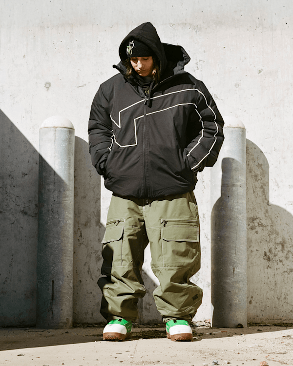 90's Big Block Hooded 2L Snowboarding Jacket | Vans US