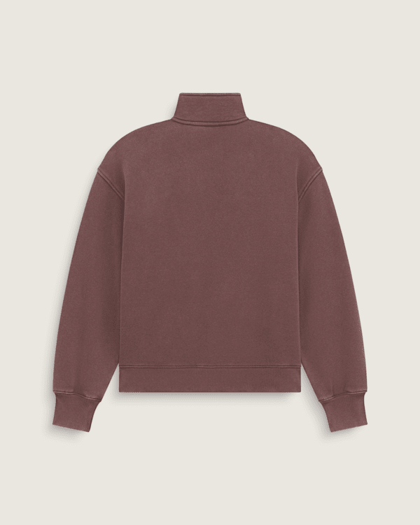 Funnel Neck Sweatshirt en Oil Green | Vans CA