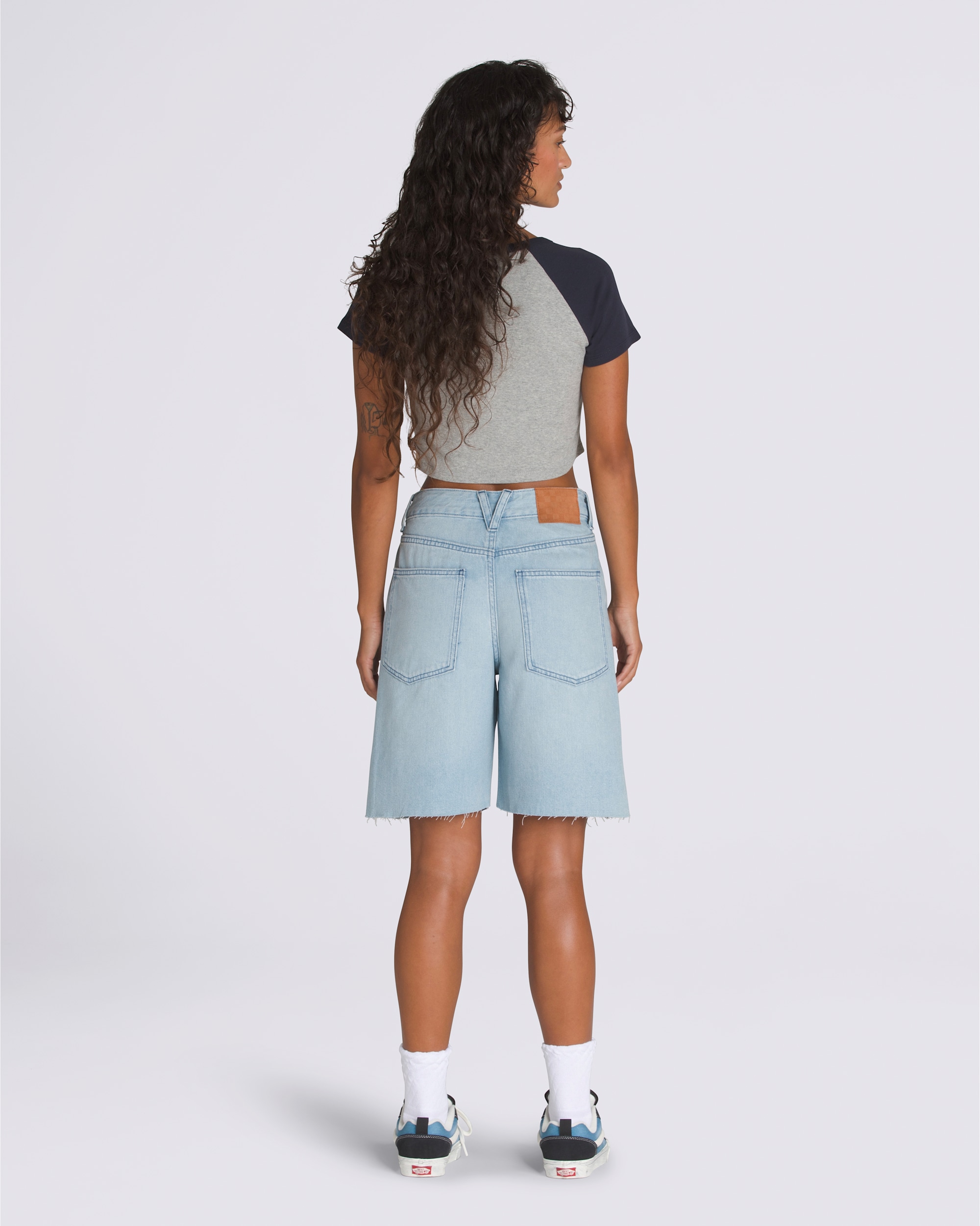 Sirelle CutOff 9 Jorts VANS Light Stonewash Blue ALT2