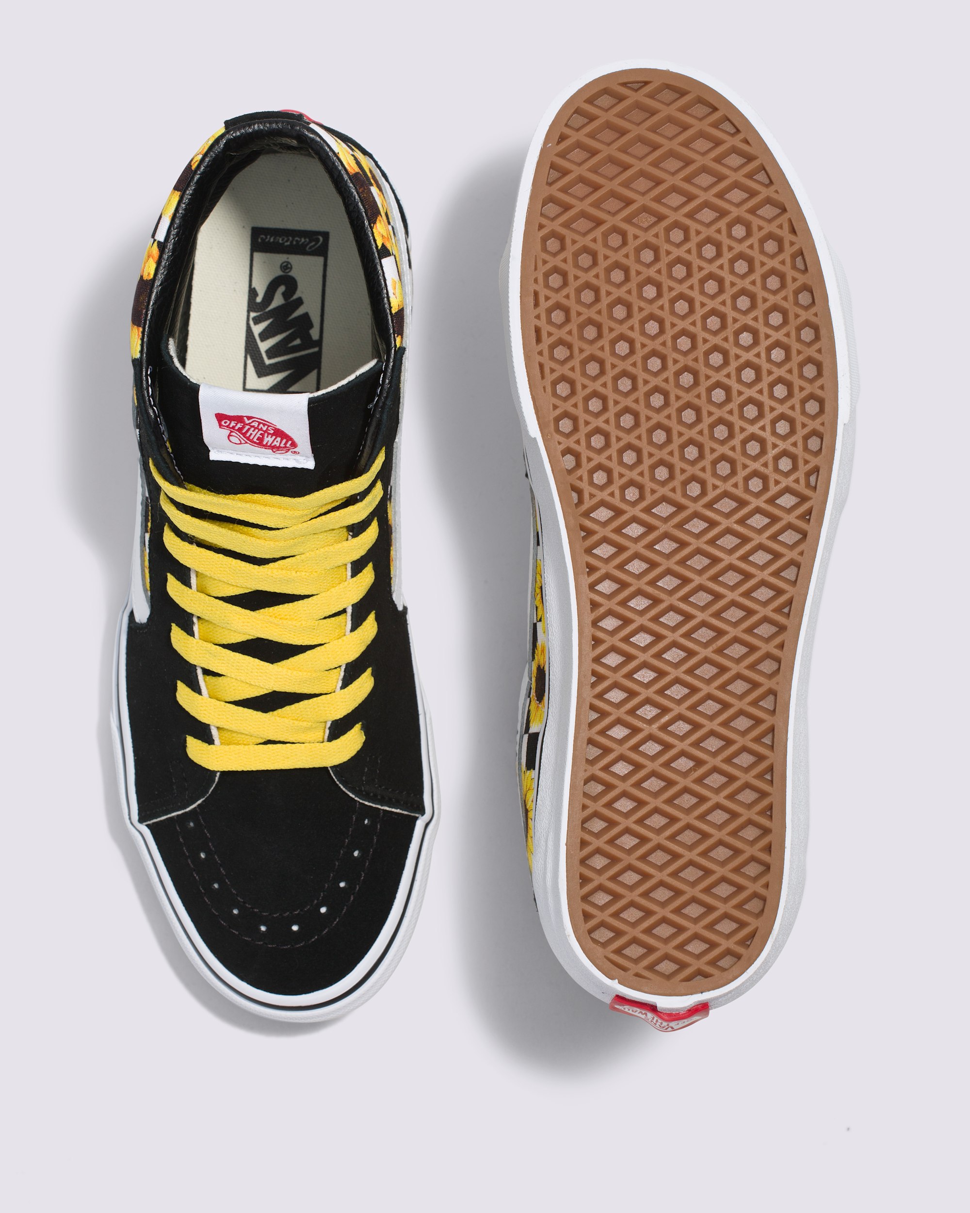 Customs Sk8-Hi Checkerboard Shoe in Customs | Vans