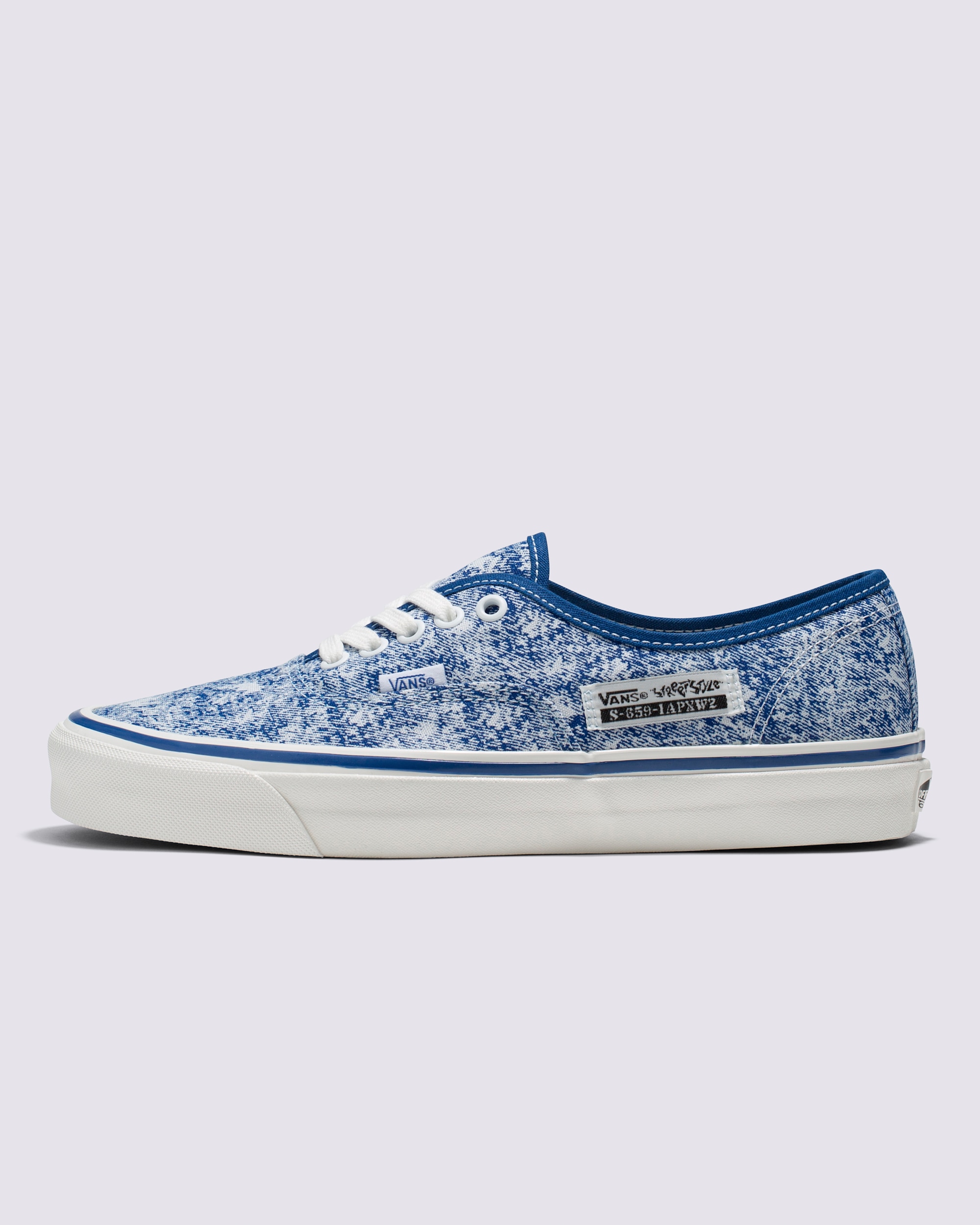 Authentic Shoe VANS OG Acid Wash Blue HERO
