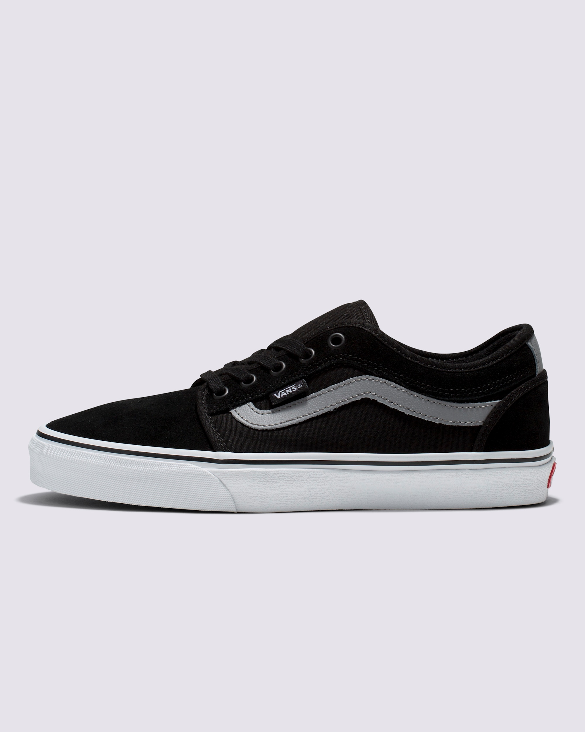 Chukka Low Sidestripe Shoe VANS Black  Grey HERO
