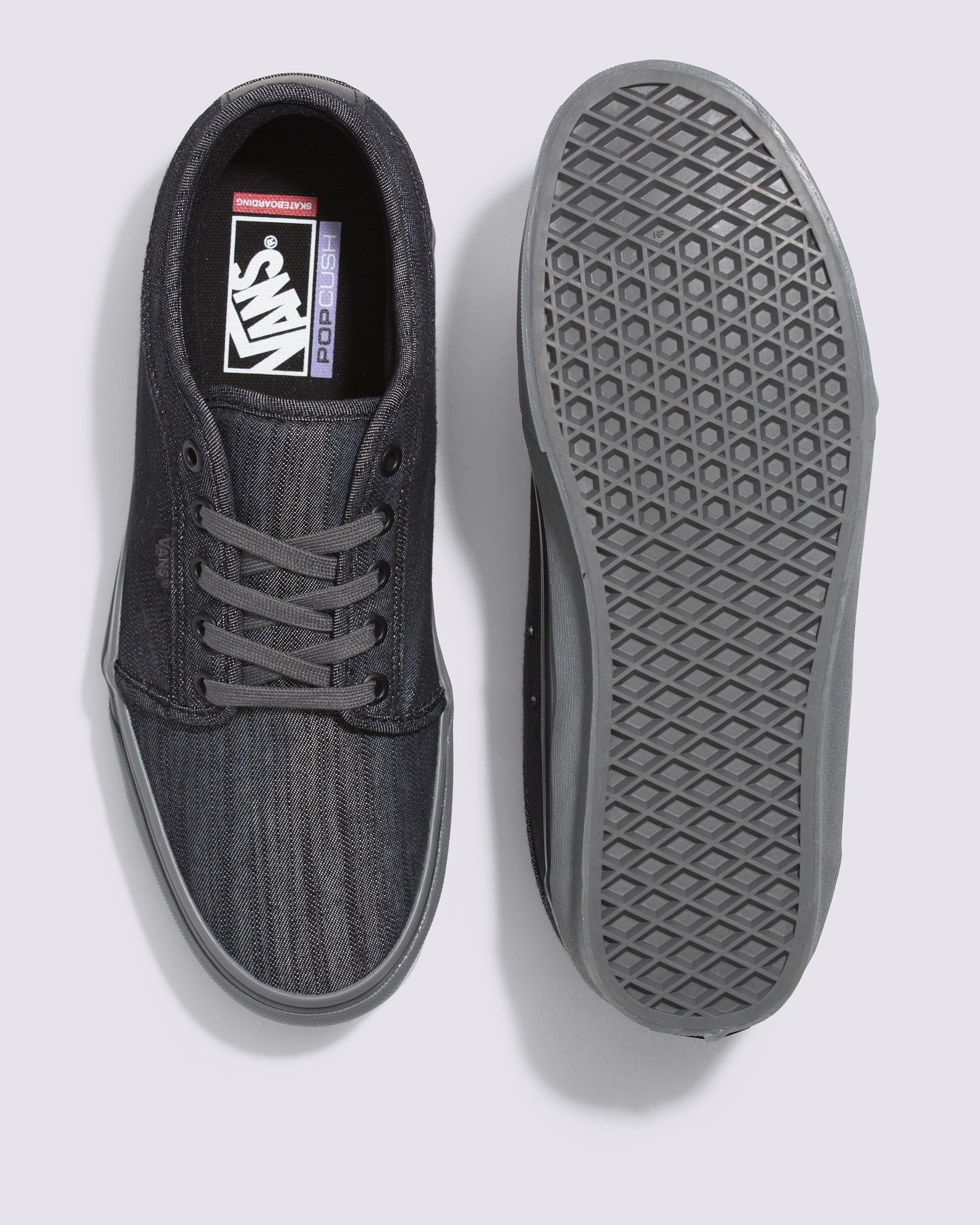 Skate Chukka Low Shoe VANS Black  Grey ALT2
