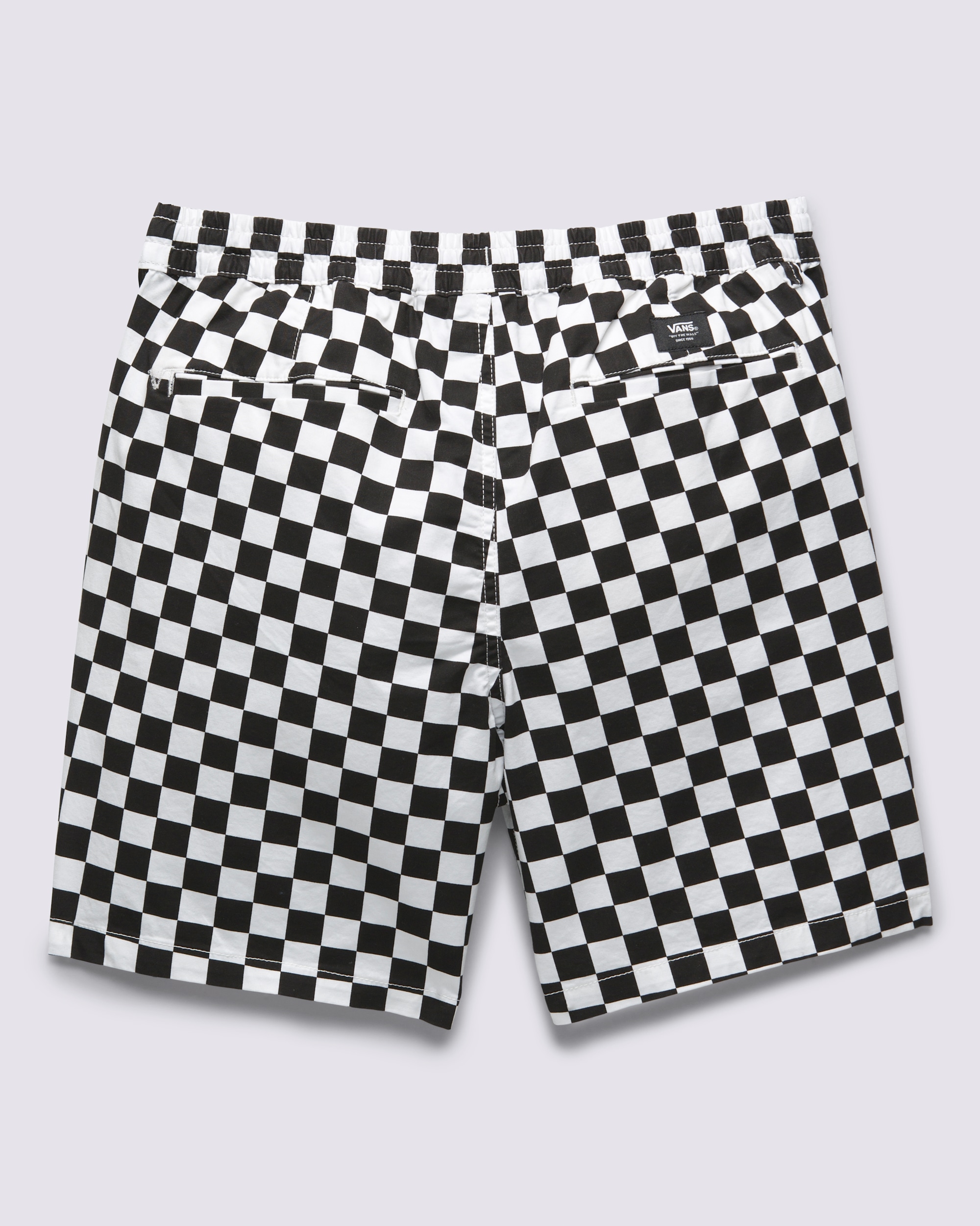 Range Relaxed Elastic Shorts VANS Checkerboard Black ALT5