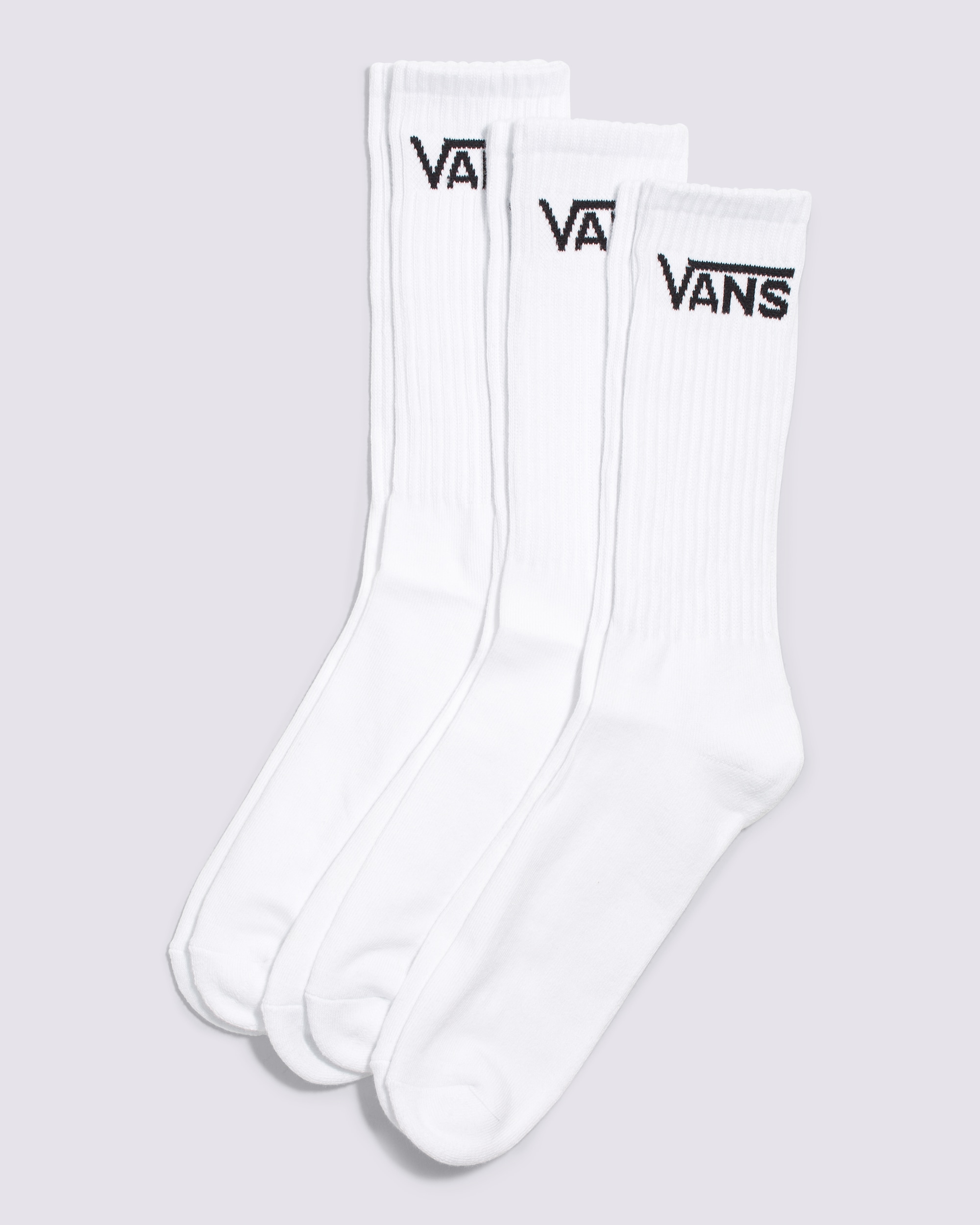 Classic Crew Socks 3Pack VANS White HERO
