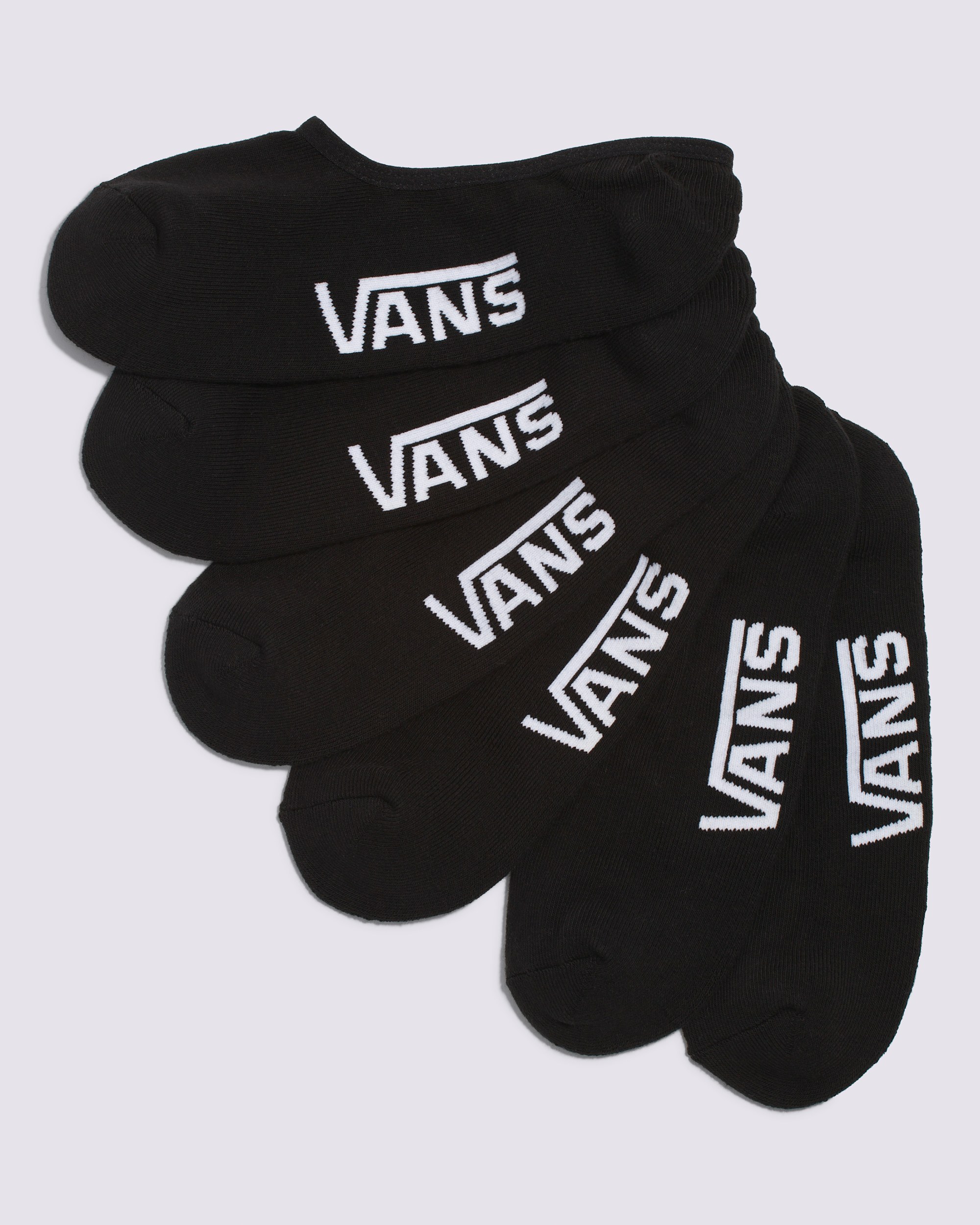 Classic Super No Show Socks 3Pack VANS Black HERO