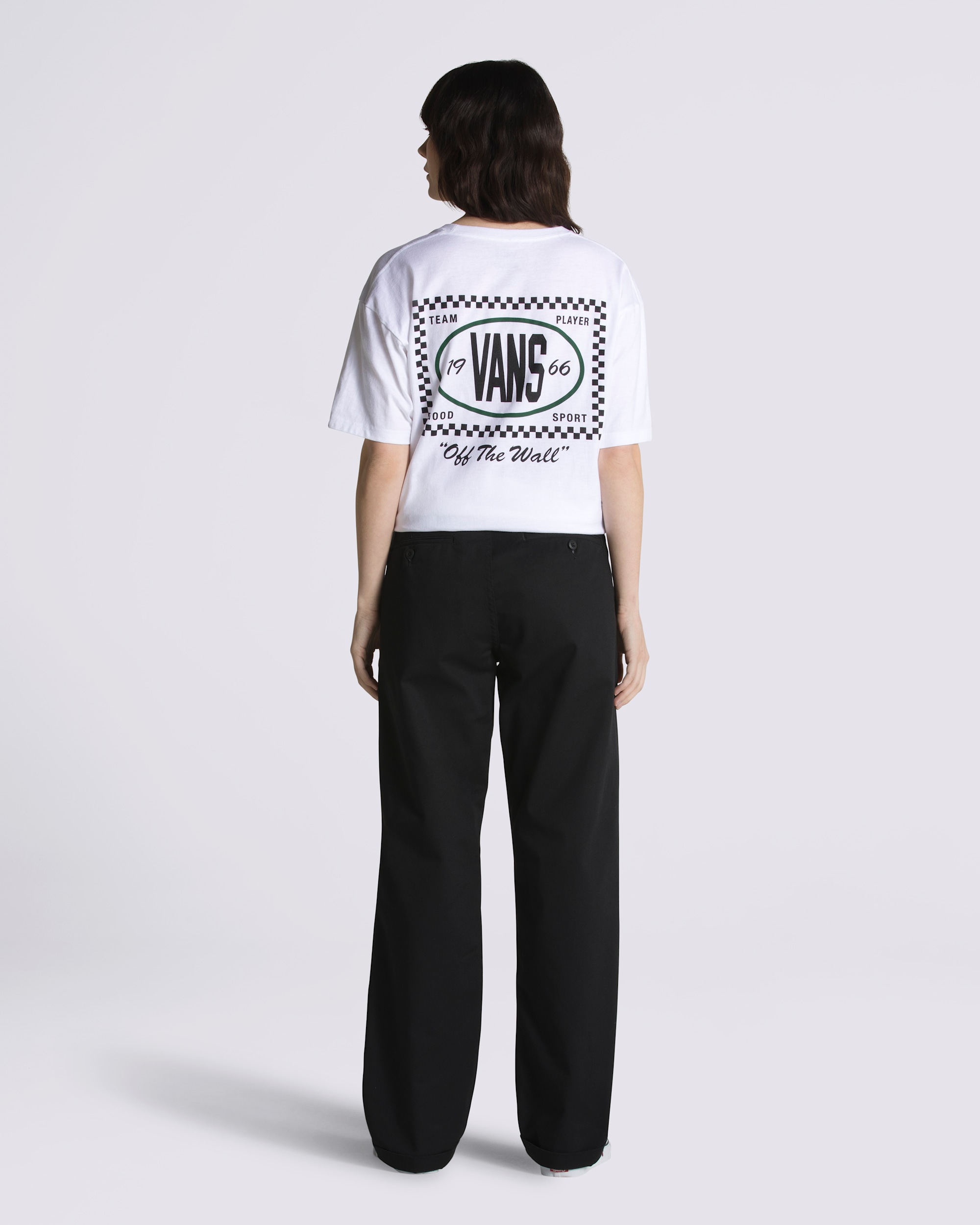 Authentic Chino Relaxed Pants VANS Black ALT3