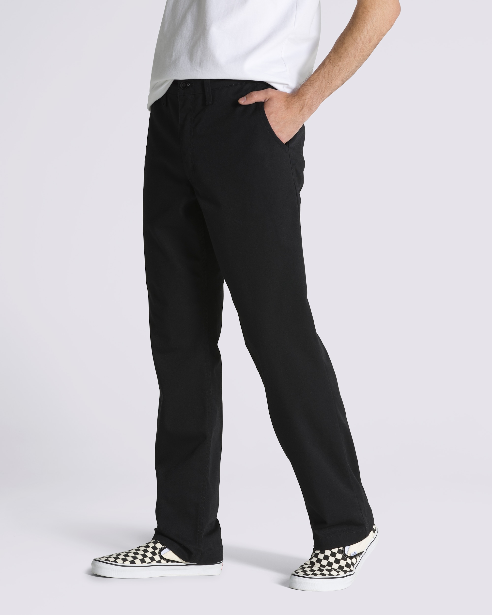 Authentic Chino Relaxed Pants VANS Black ALT4