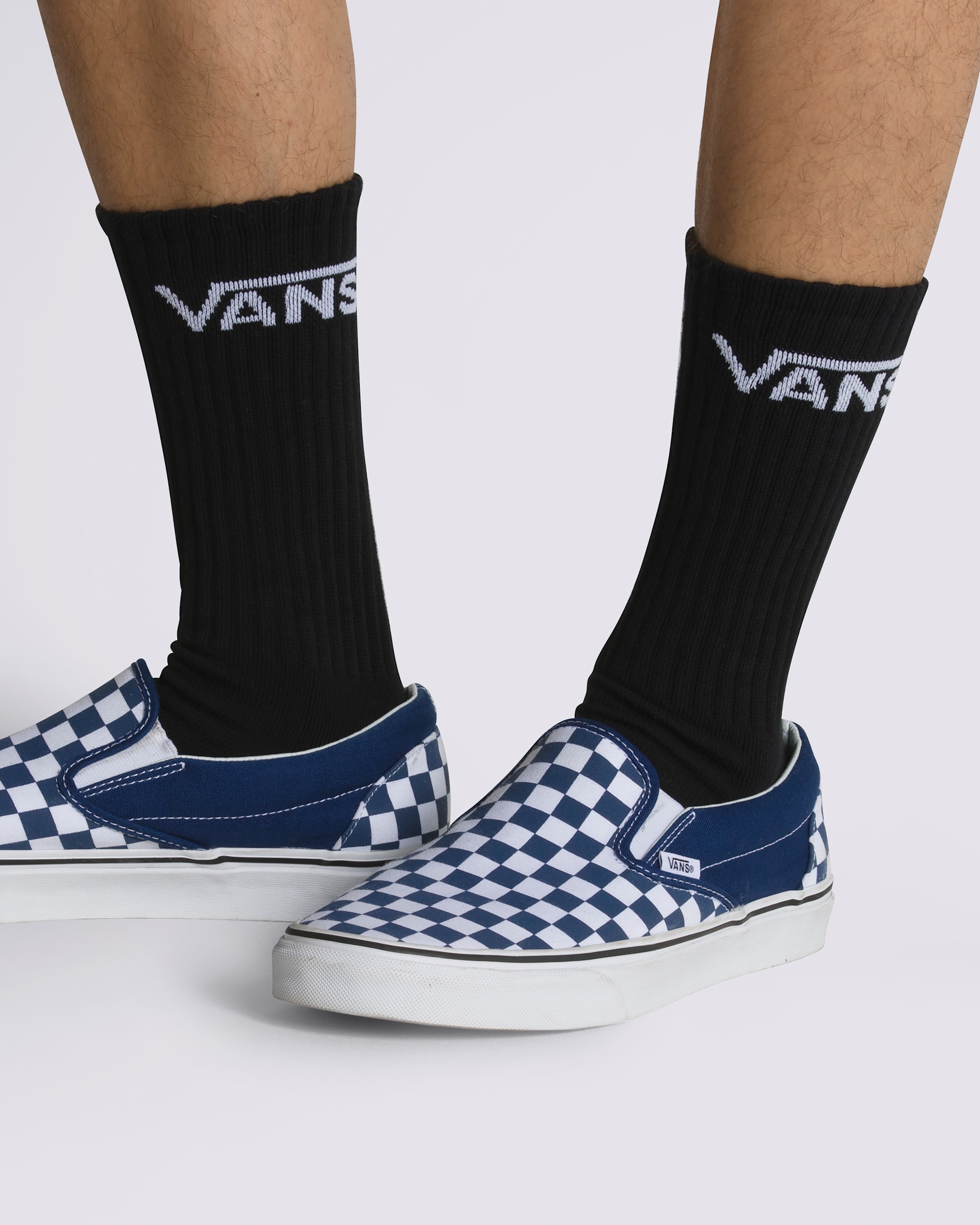 Classic Crew Socks 3Pack VANS Black ALT1