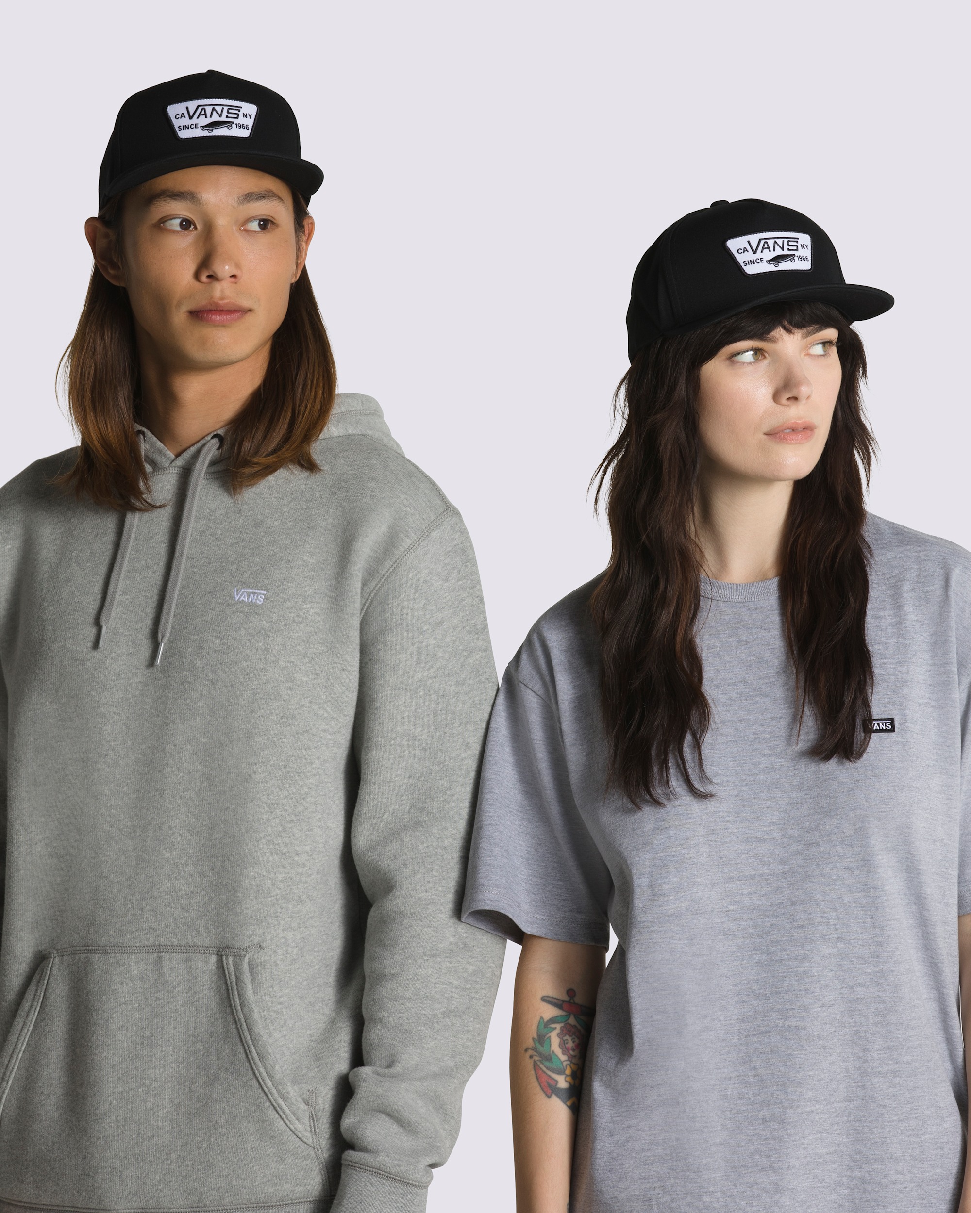 Full Patch Snapback Hat VANS Black ALT1