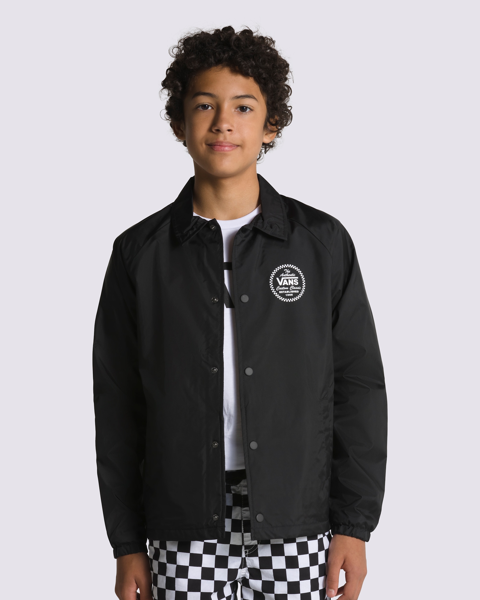 Kids Torrey Windbreaker Jacket VANS Black HERO