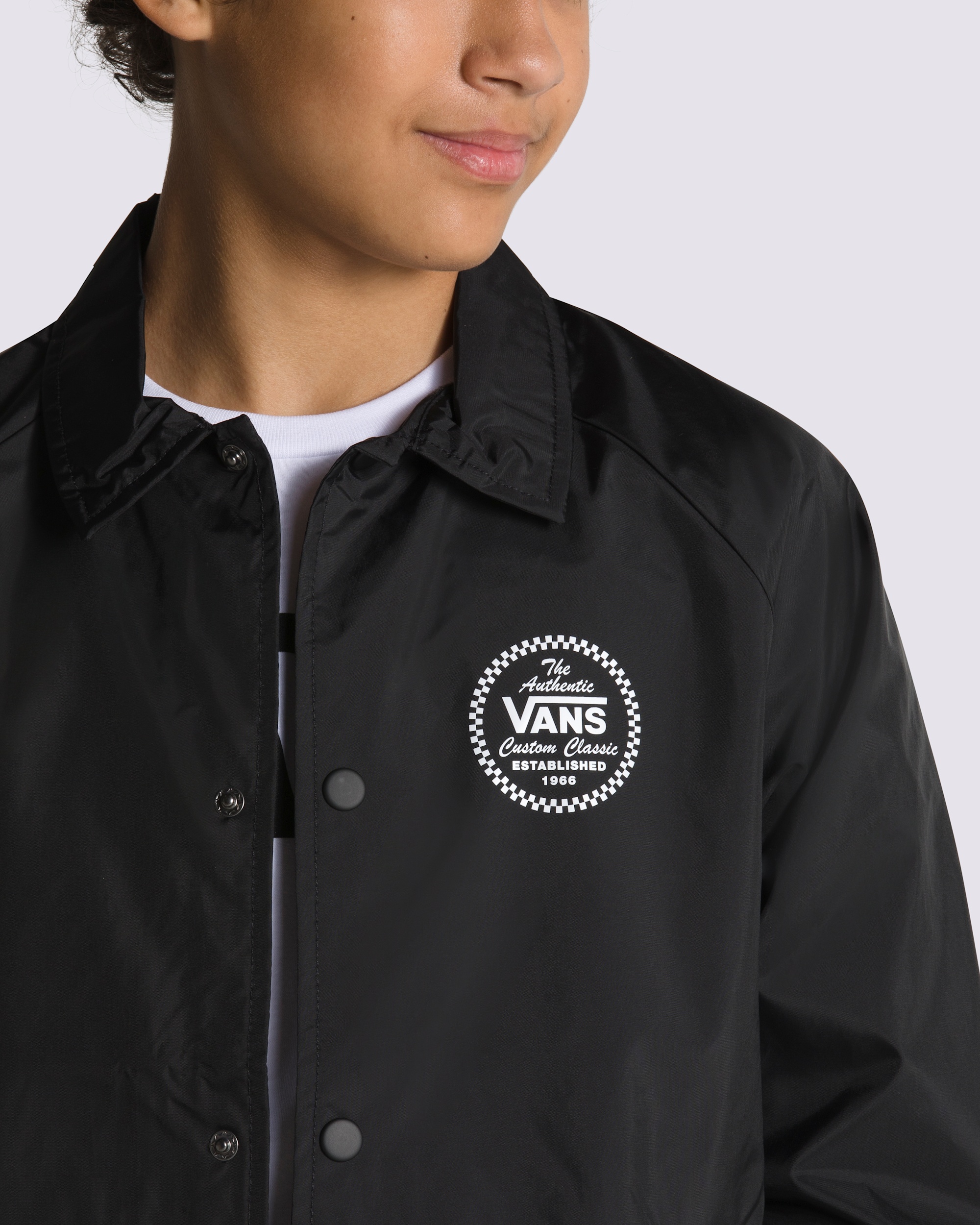 Kids Torrey Windbreaker Jacket VANS Black ALT3