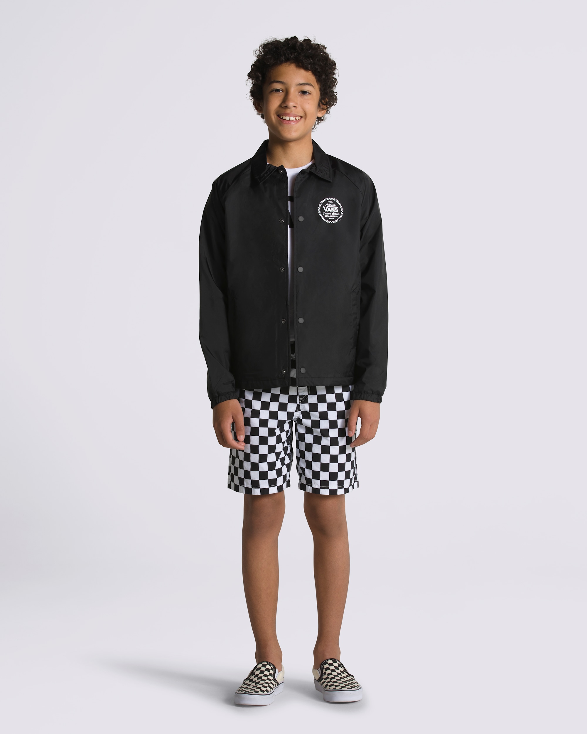 Kids Torrey Windbreaker Jacket VANS Black ALT2