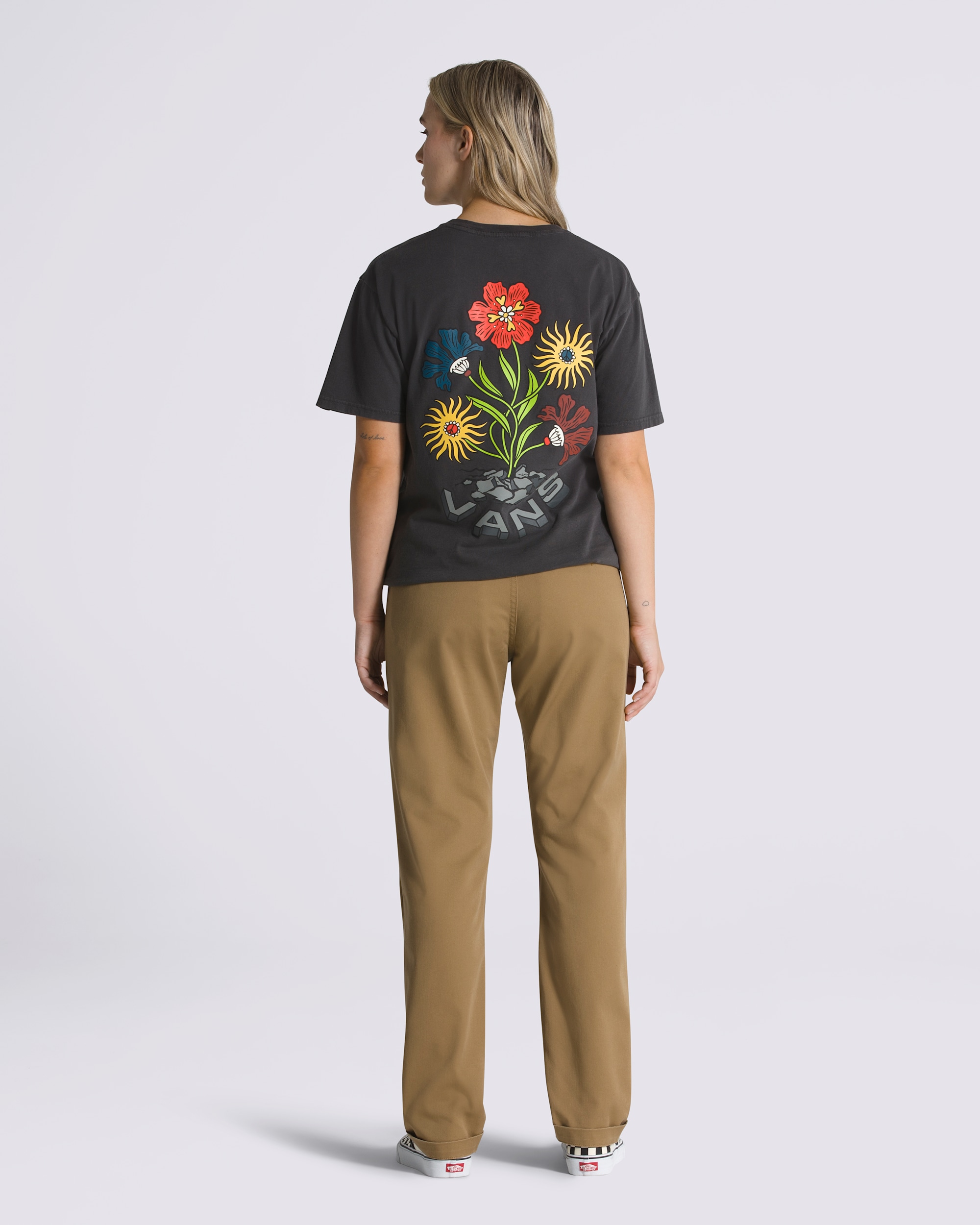 Authentic Chino Slim Pants VANS Dirt Brown ALT3