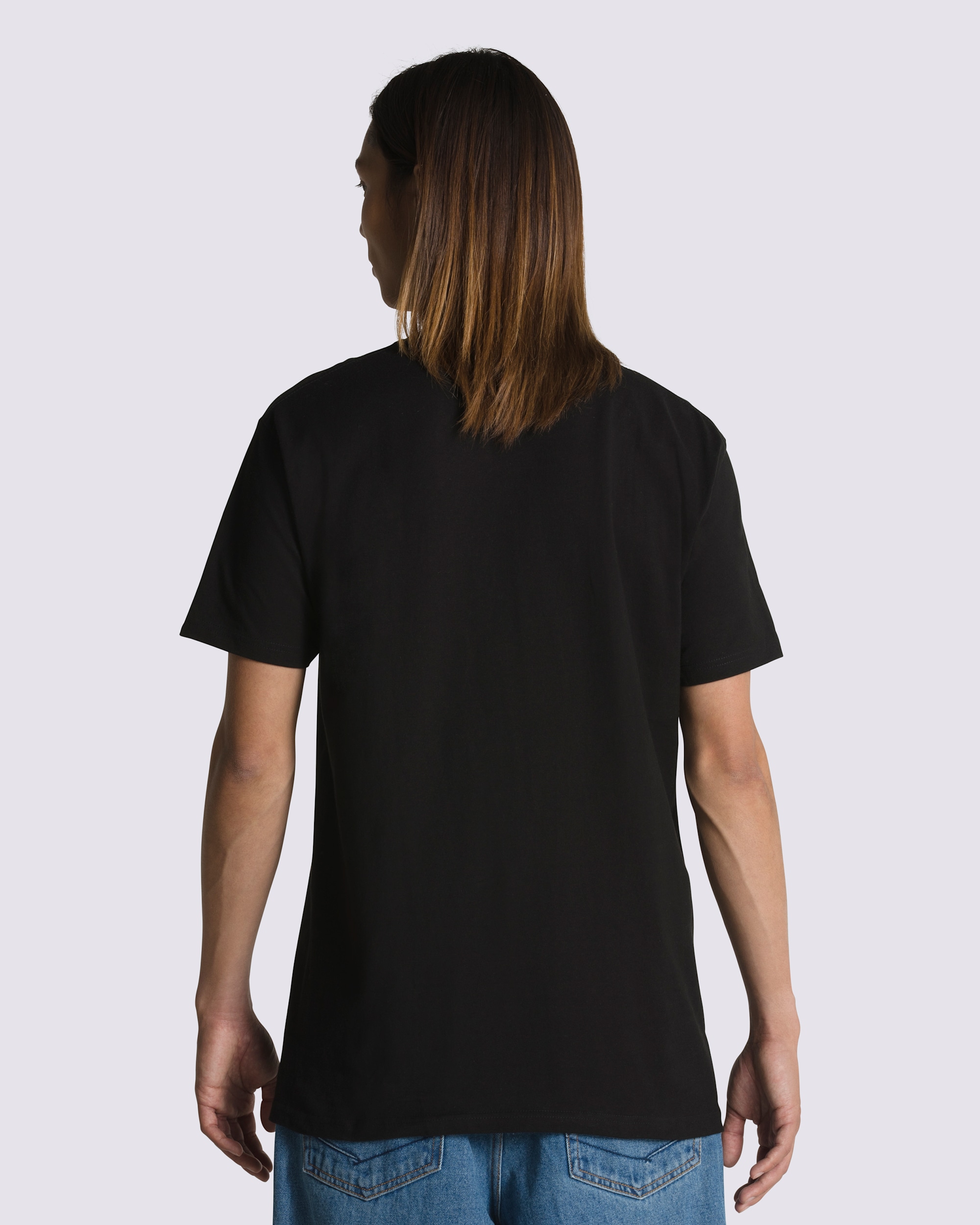 Left Chest Logo TShirt VANS Black ALT3