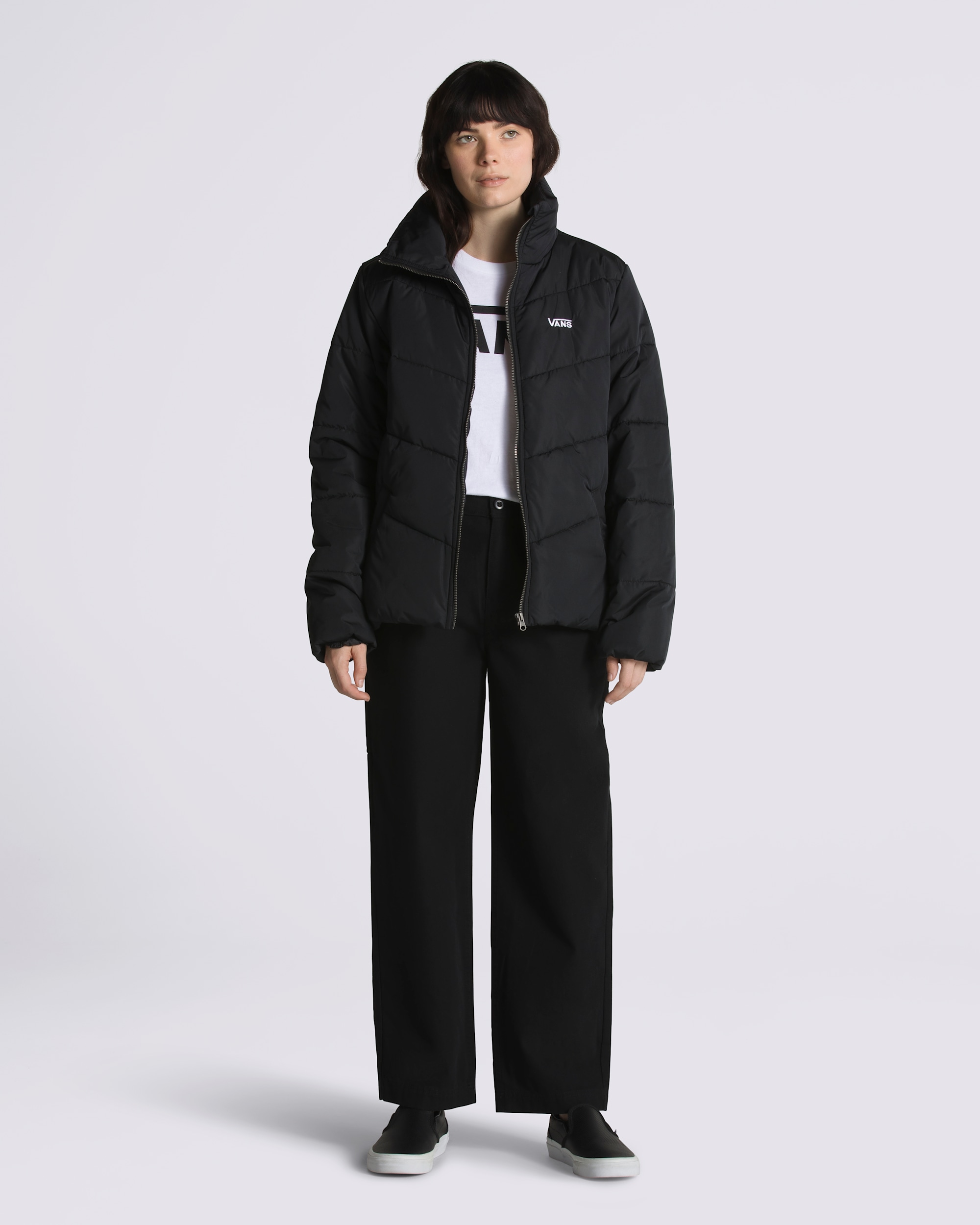 Foundry Puffer Jacket VANS Black ALT2