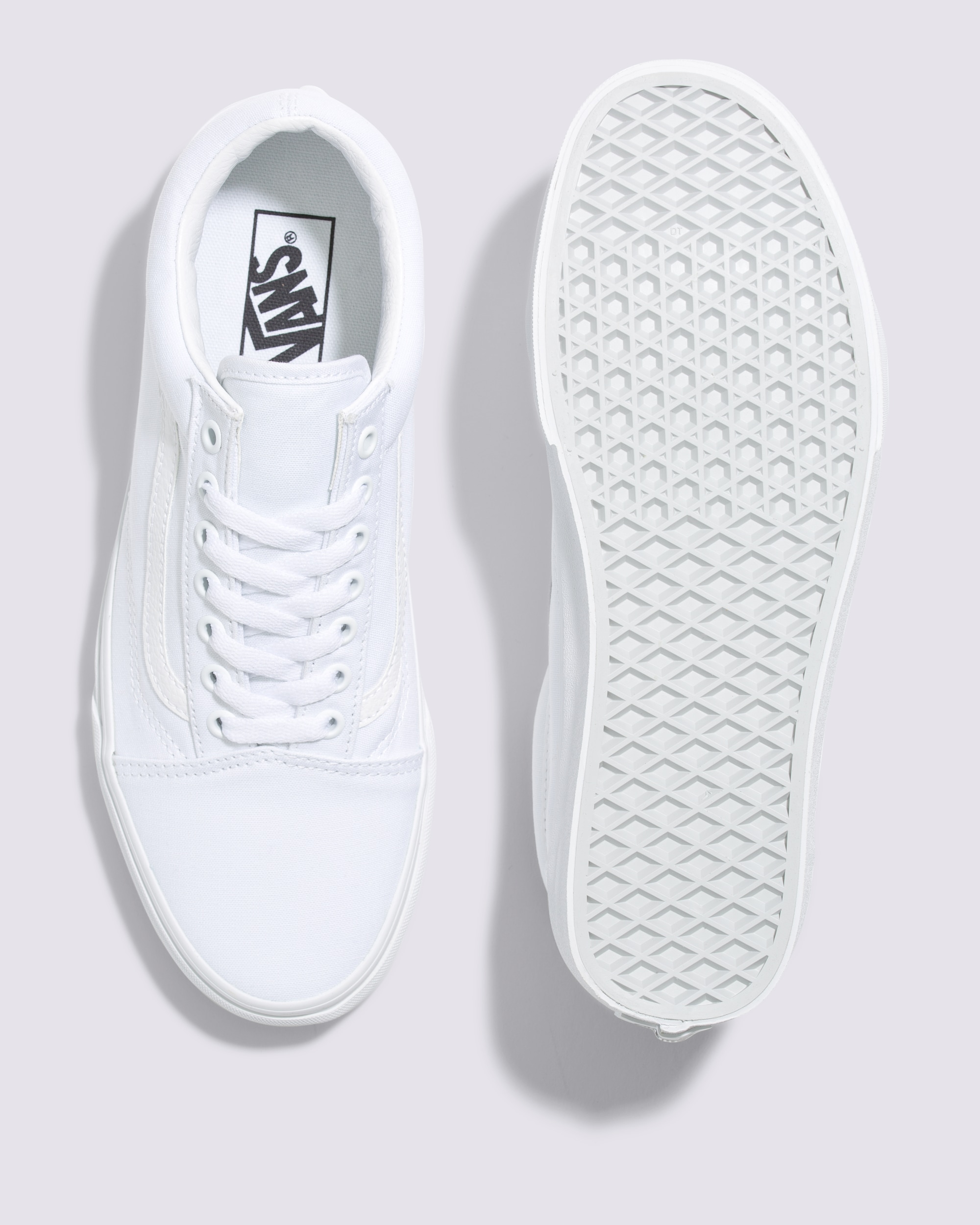 Old Skool Wide Shoe VANS True White ALT2