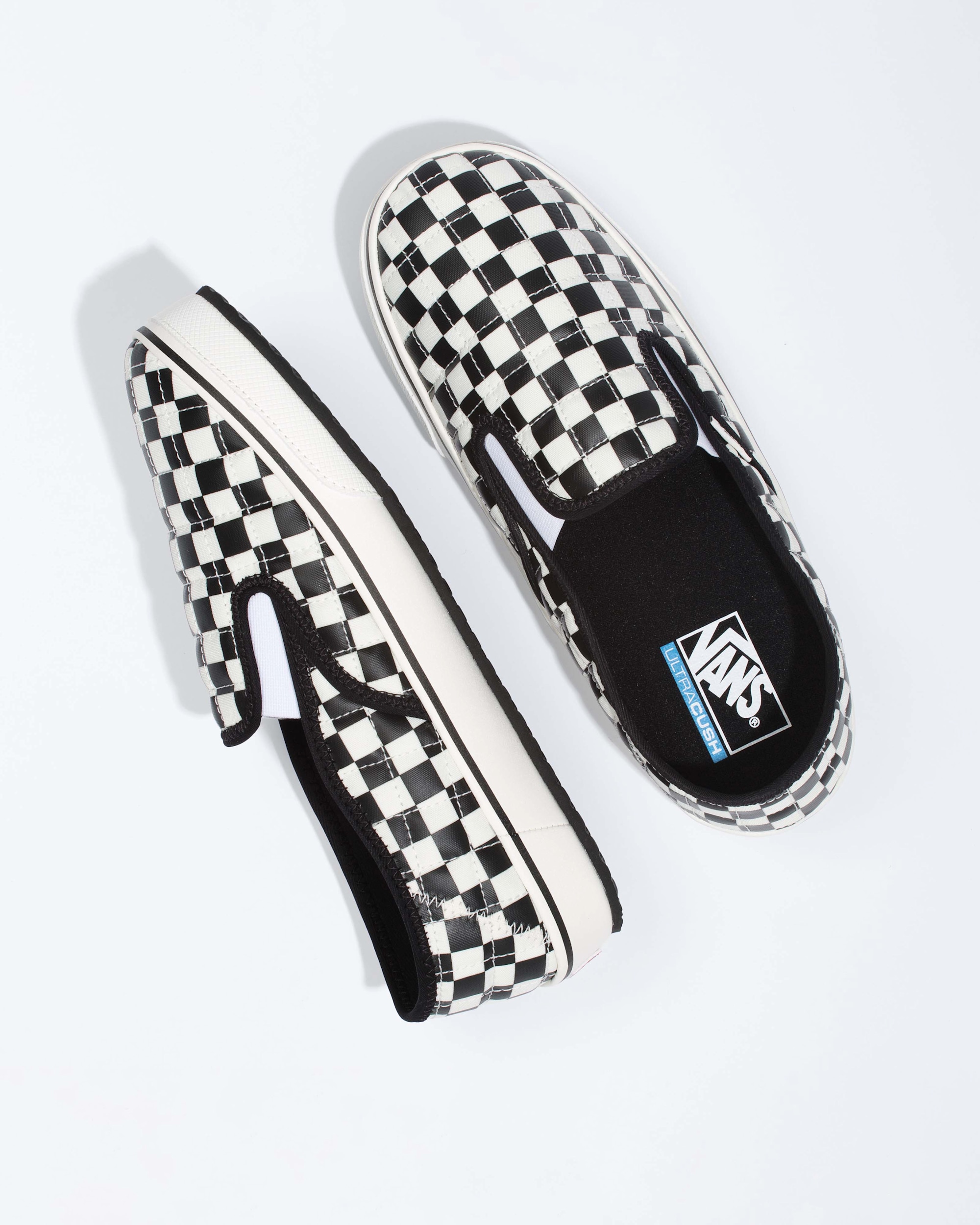 SlipEr 2 Checkerboard Shoe VANS Black  Classic White ALT1