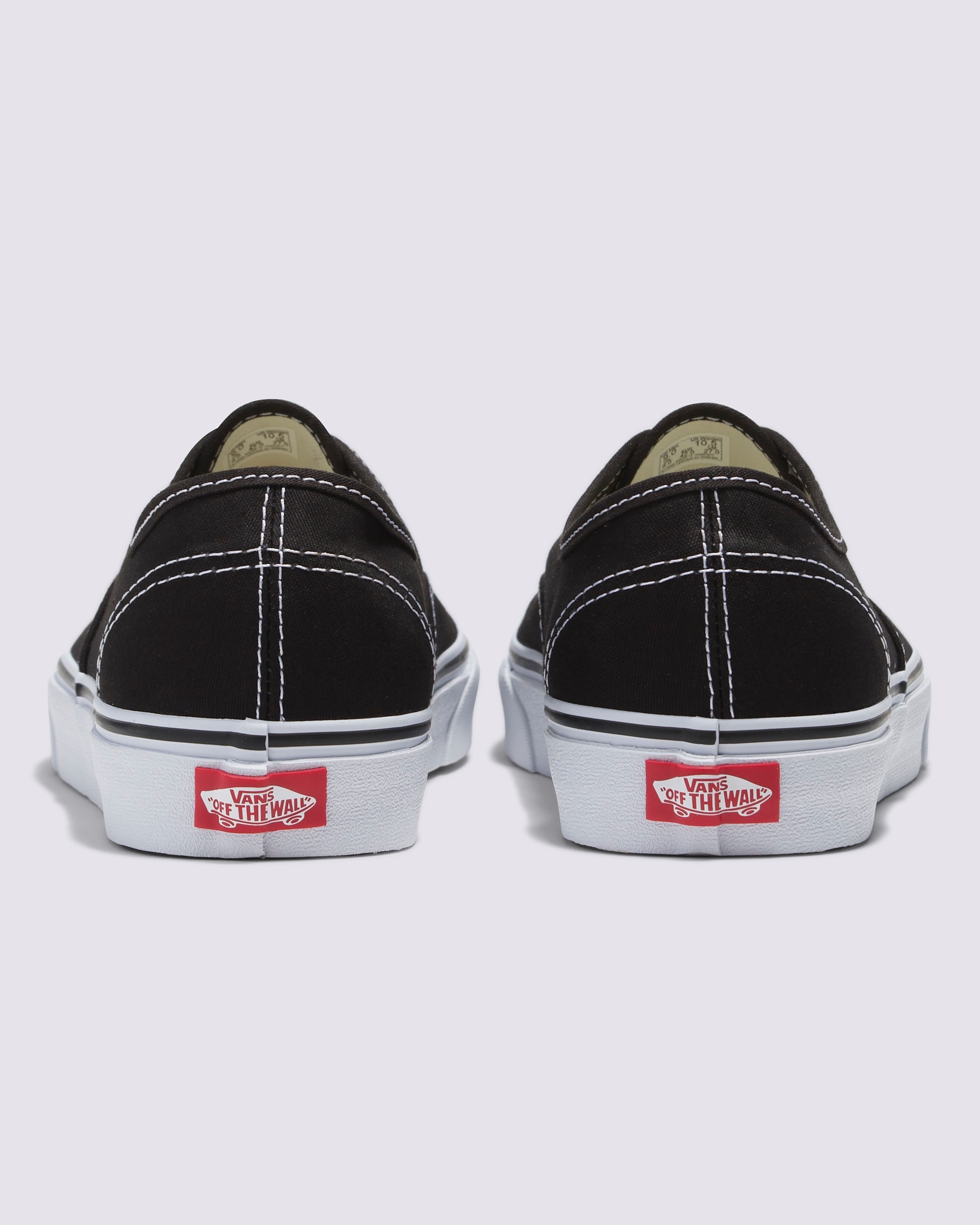Authentic Wide Shoe VANS Black  White ALT3