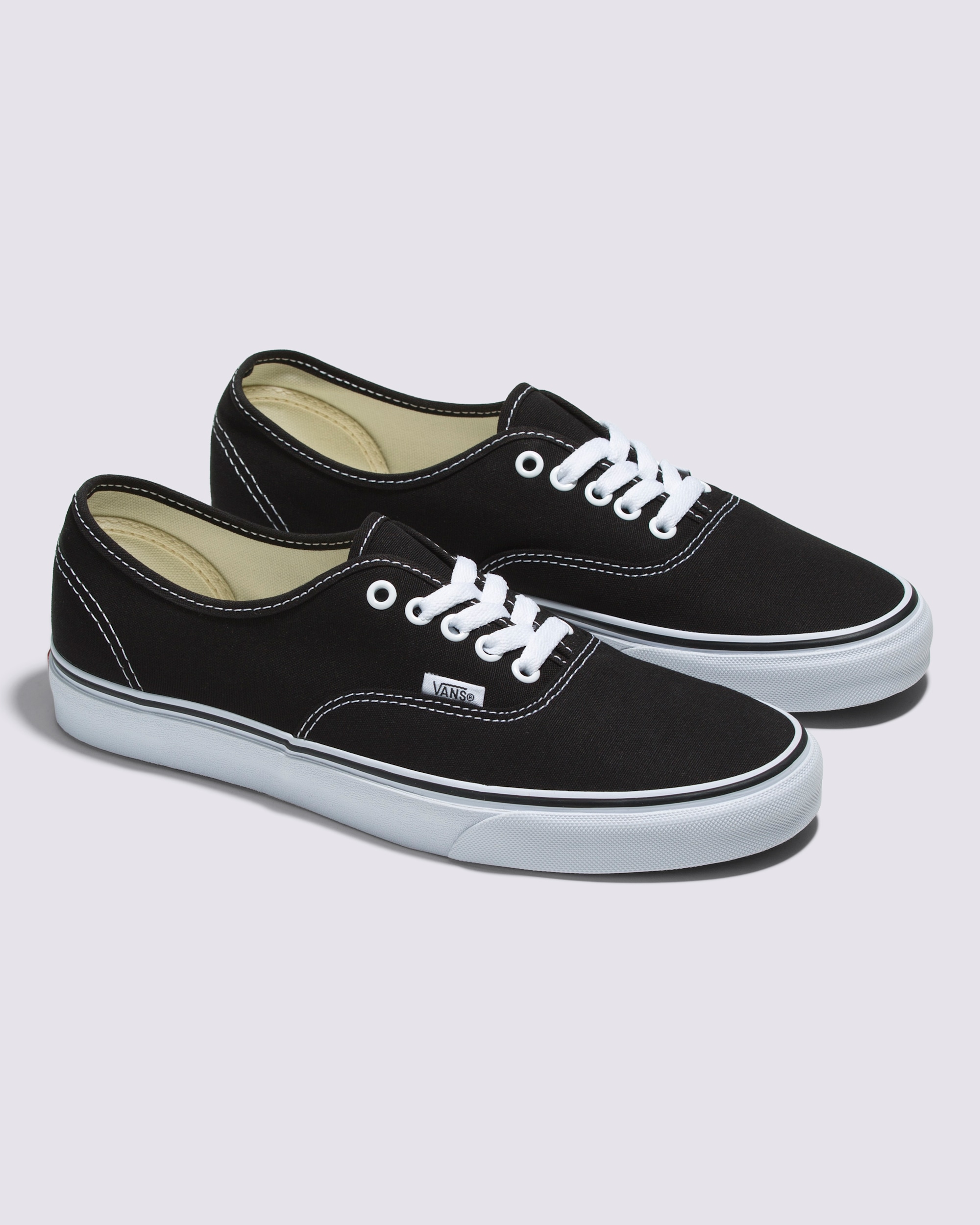 Authentic Wide Shoe VANS Black  White ALT1