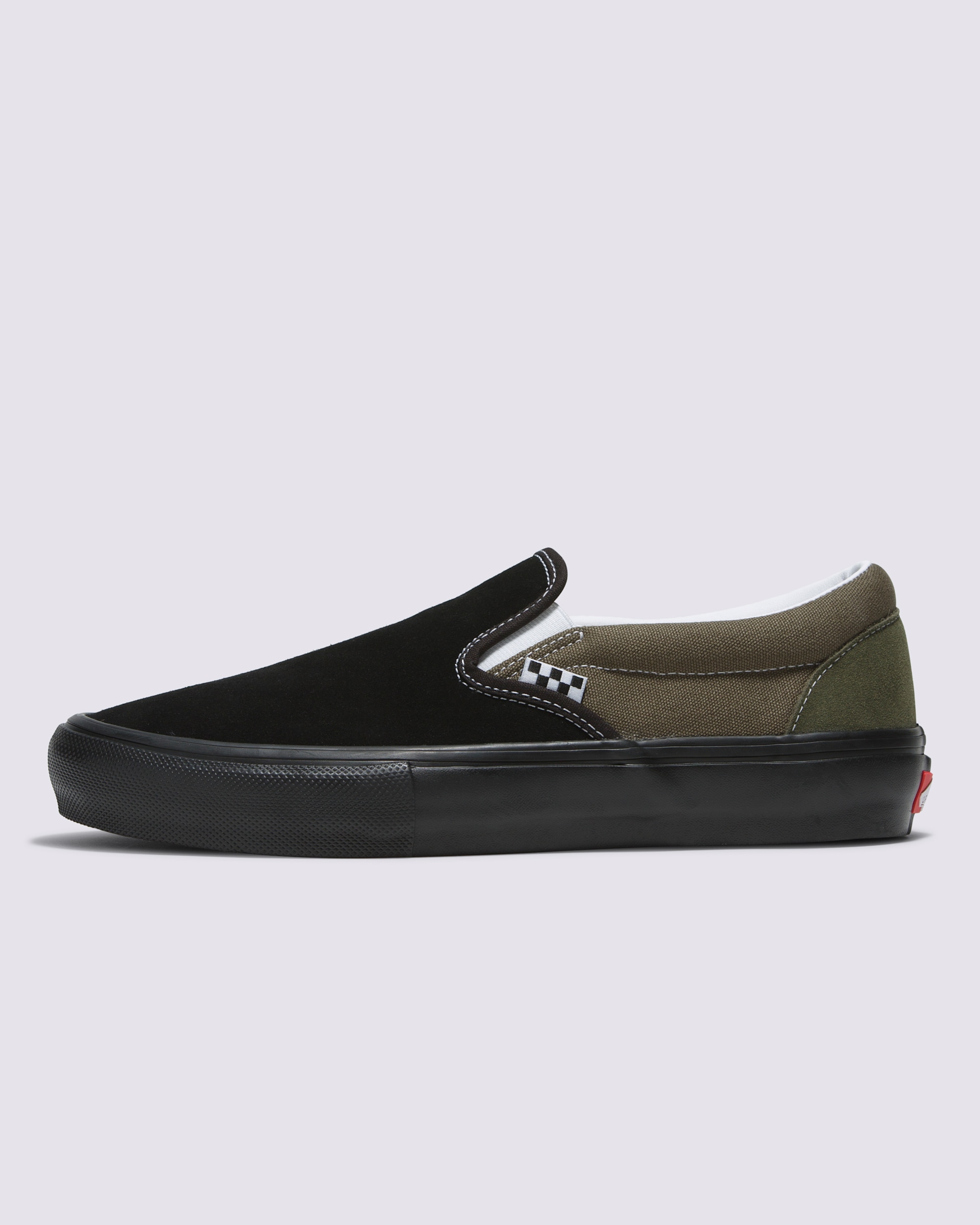 Skate SlipOn Shoe VANS Black  Grape Leaf HERO