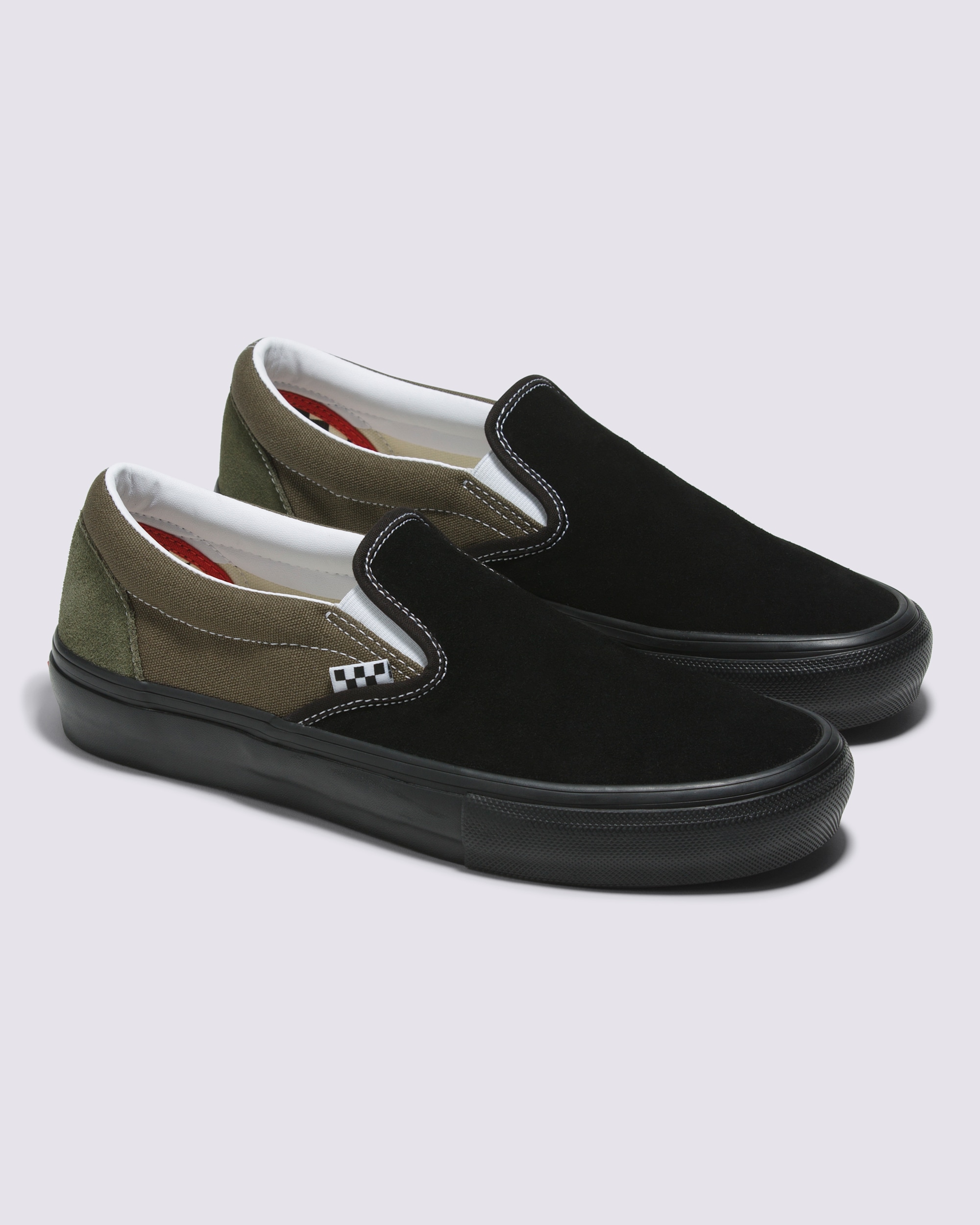 Skate SlipOn Shoe VANS Black  Grape Leaf ALT1
