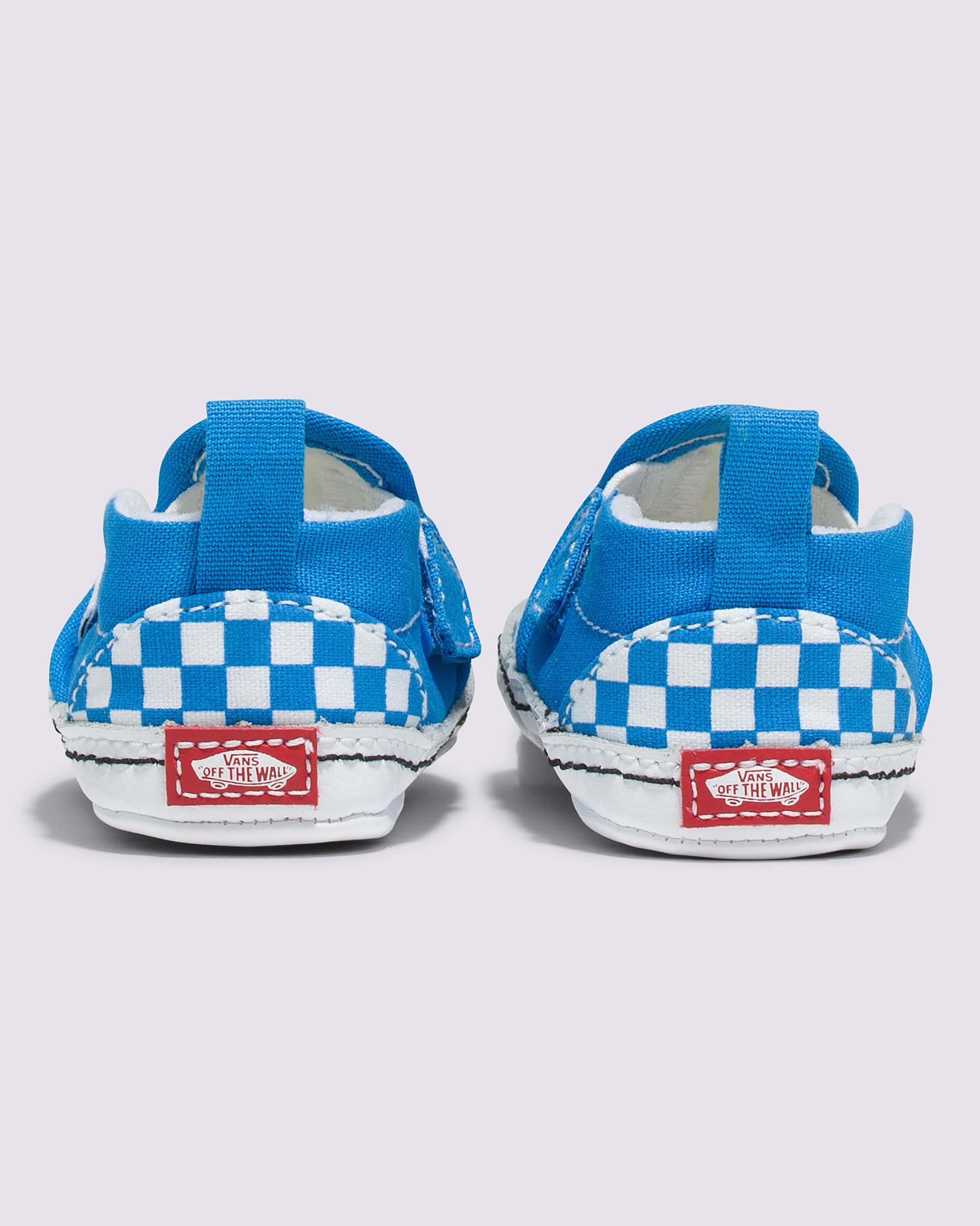 Infant Classic SlipOn V Crib Checkerboard Shoe VANS Checkerboard Brilliant Blue ALT3
