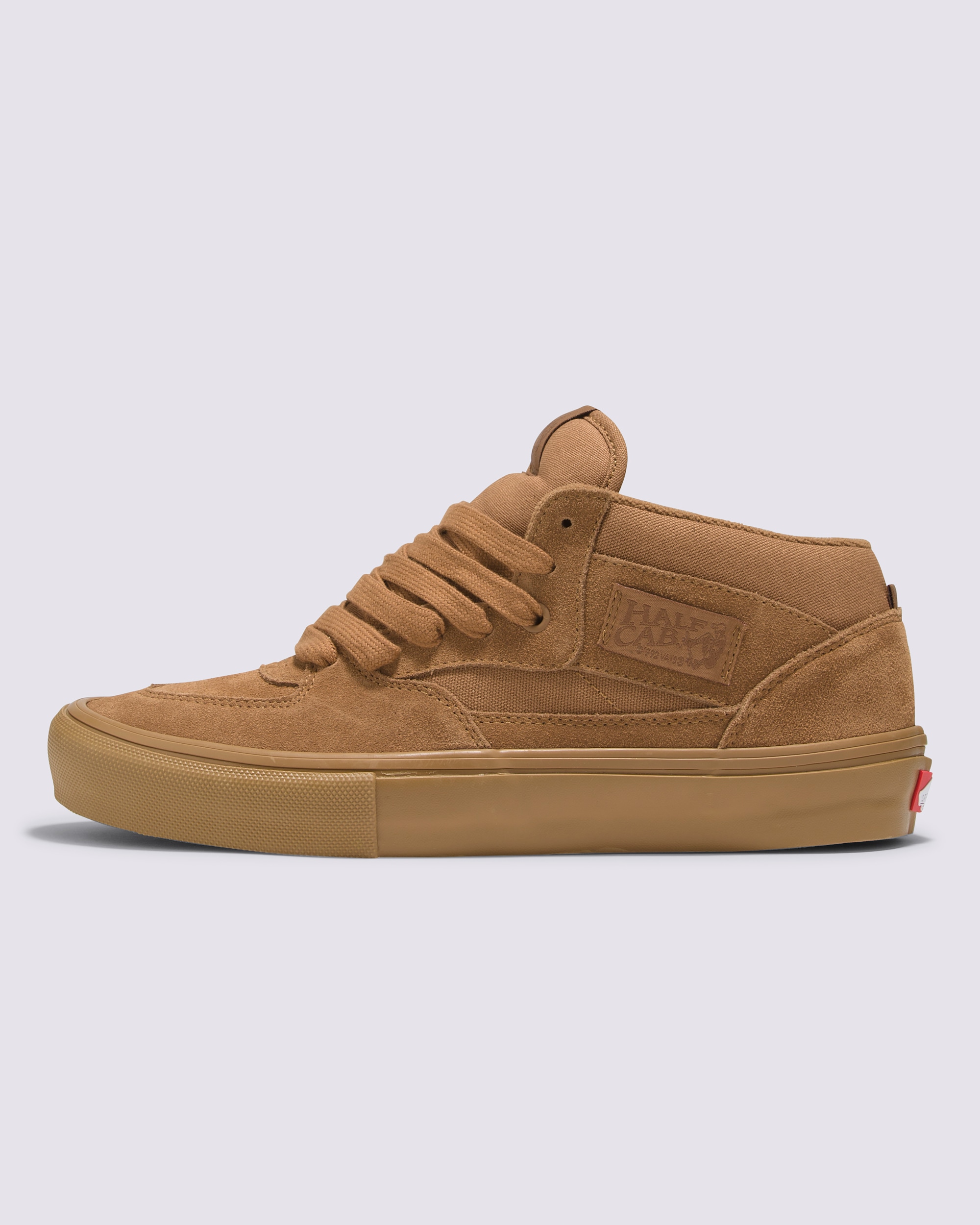 Skate Half Cab Suede Shoe VANS Brown  Gum HERO