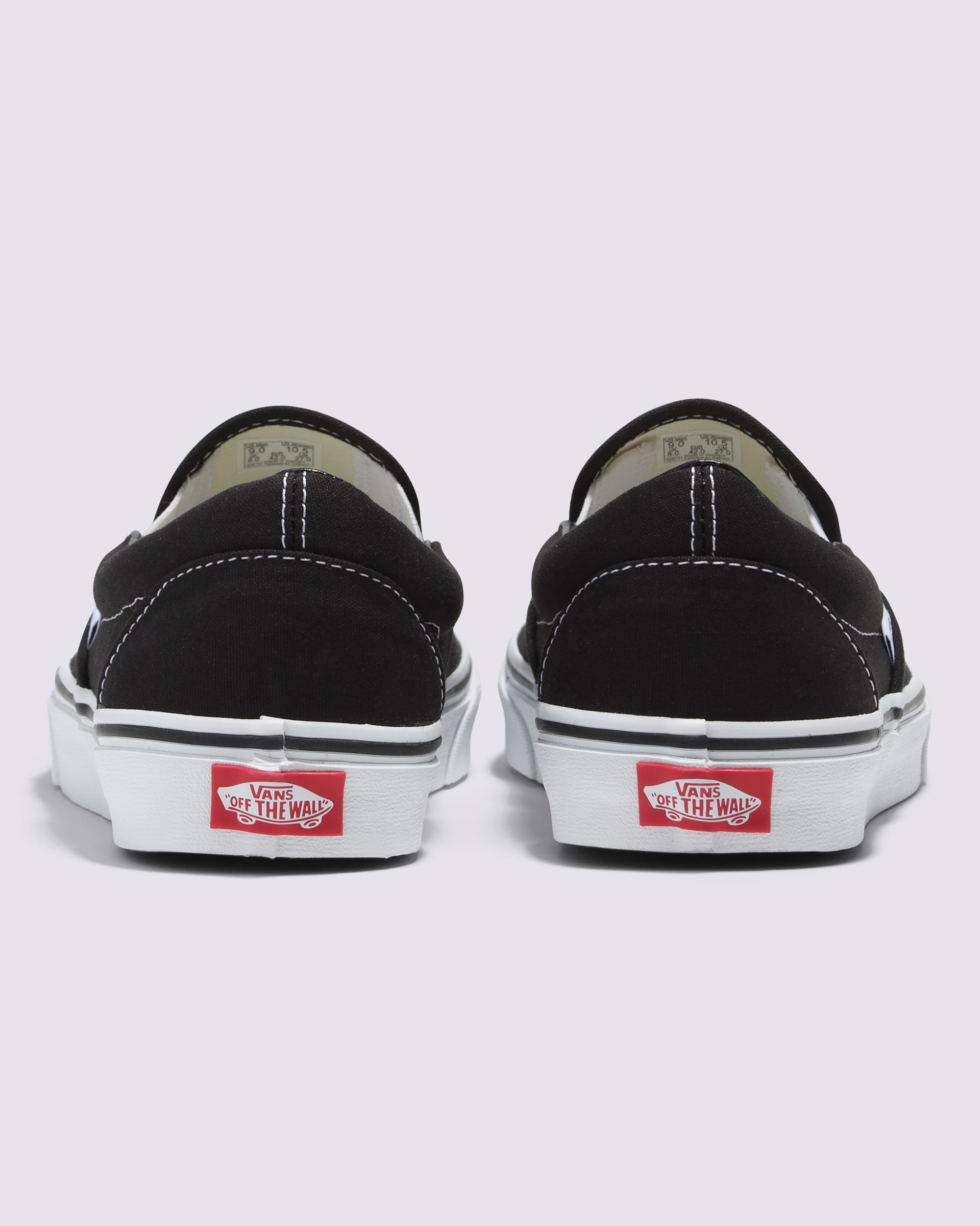 Classic SlipOn Wide Shoe VANS Black ALT3