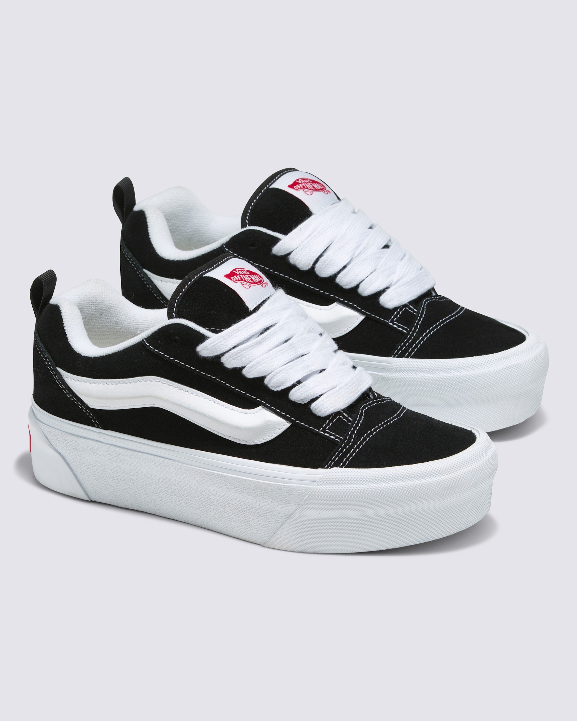 Knu Stack Shoe VANS Black  True White ALT3